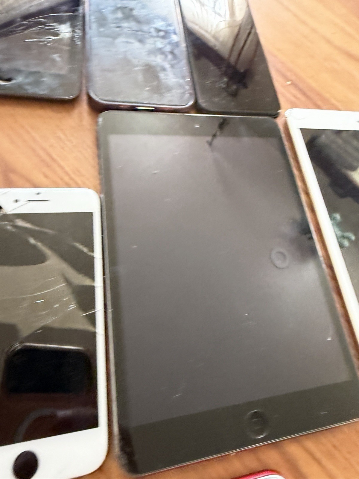 Lot Of Assorted Apple iPhones, Tablets – For Scrap only or PARTS ONLY