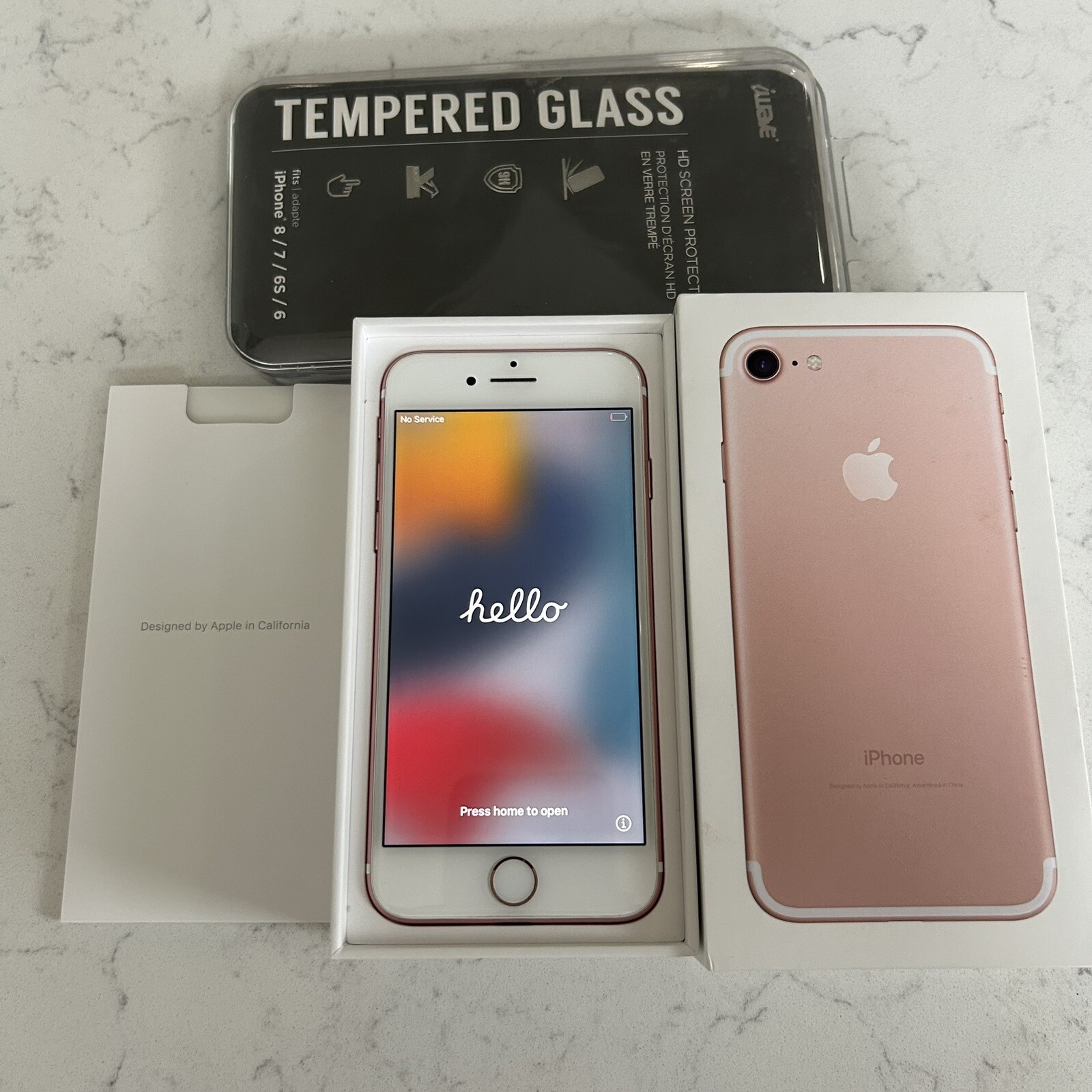 Apple iPhone 7 – 32GB – Rose Gold (Pink) Consumer Cellular