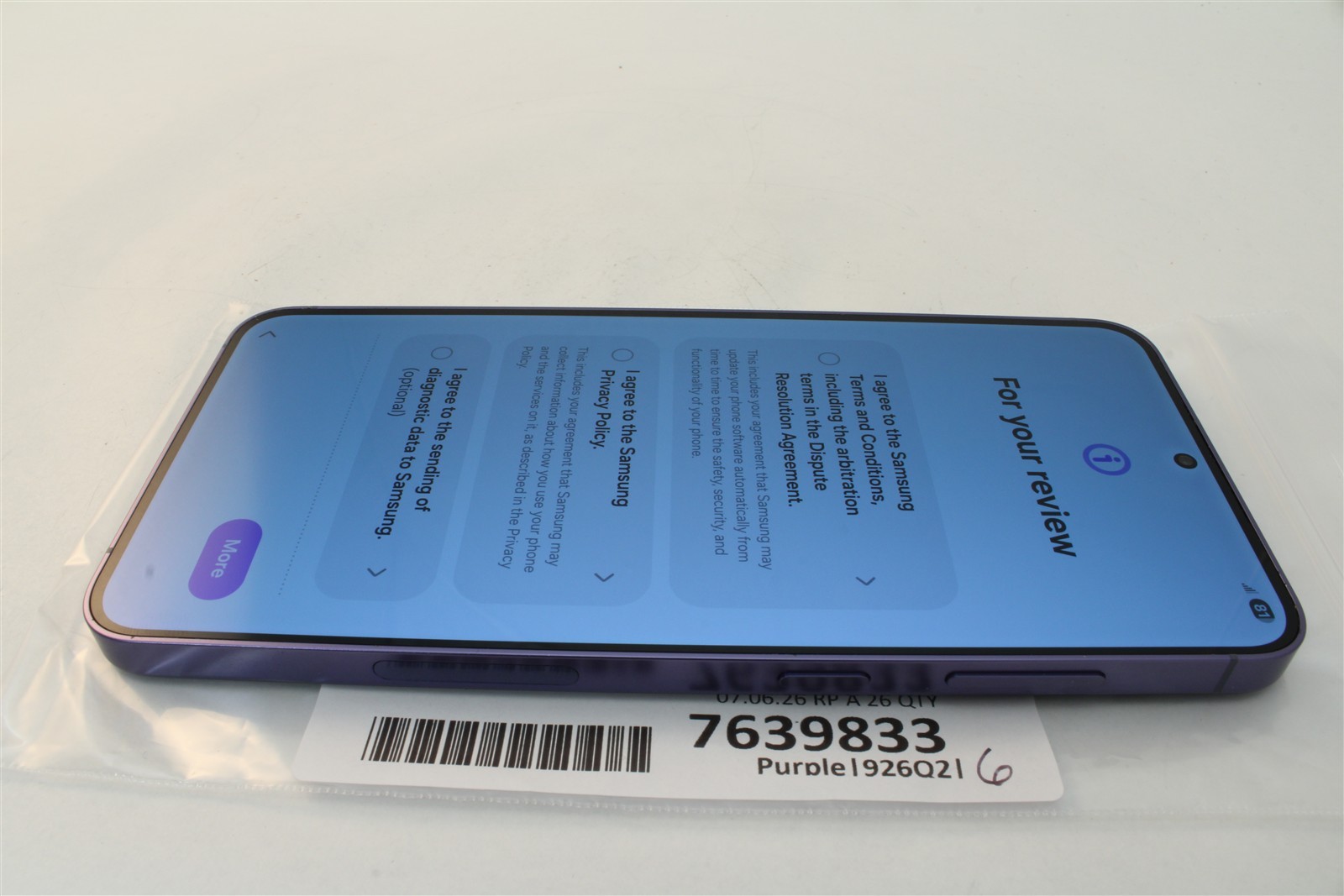 Samsung Galaxy S24+ 256GB Factory Unlocked AT&T T-Mobile Verizon 100% 7639833