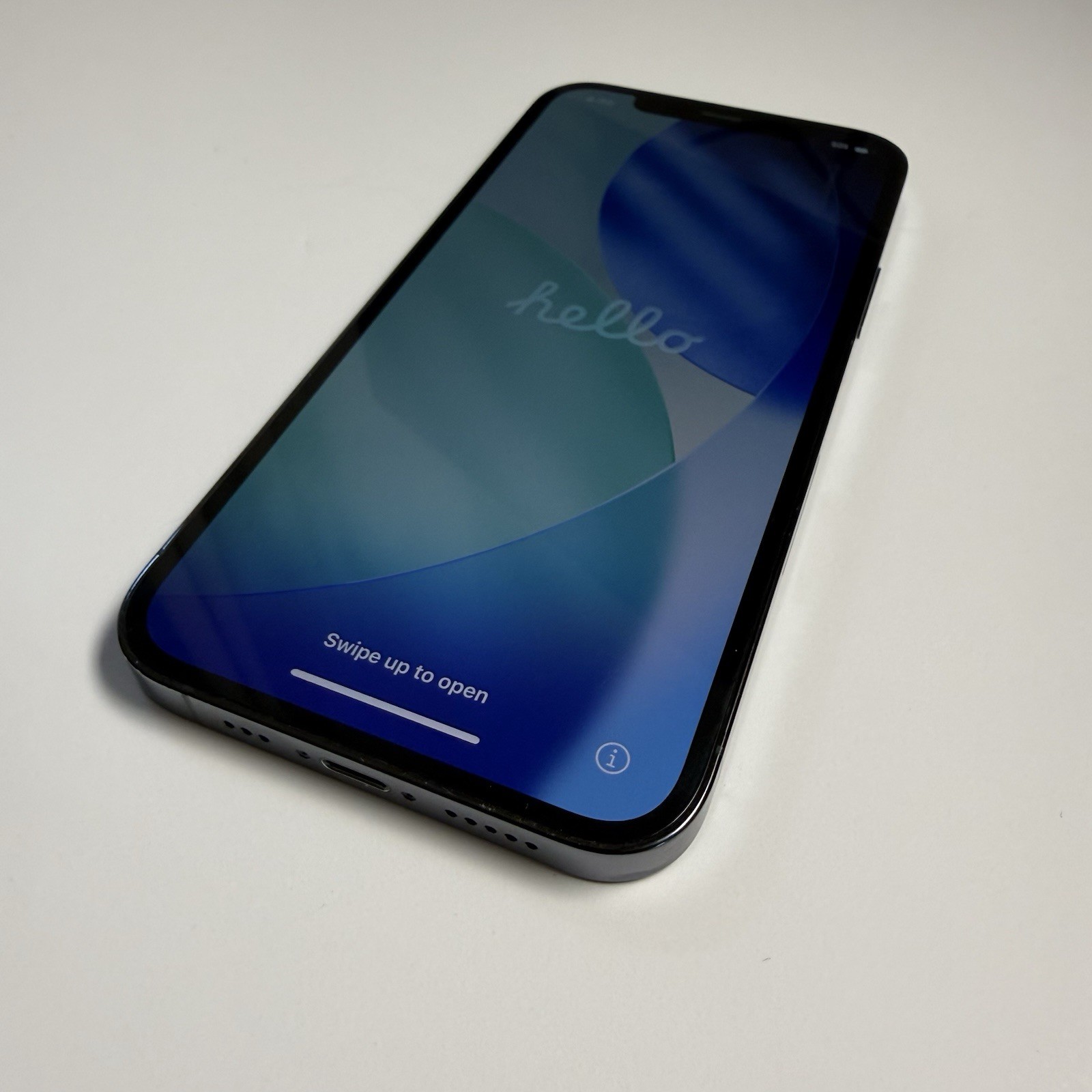 Apple iPhone 12 Pro – 256GB – Unlocked – Pacific Blue – Battery 78%
