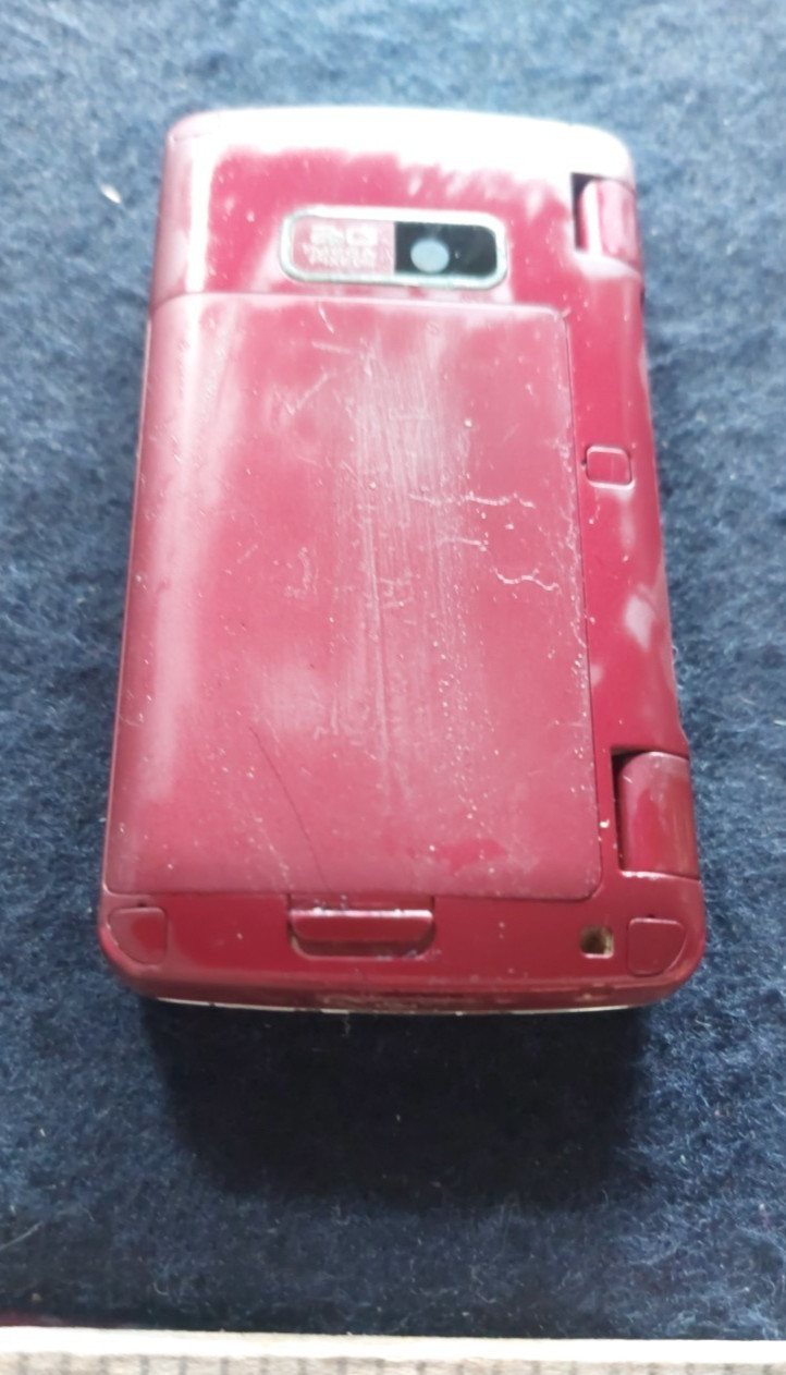 LG VX9100m Verizon Flip QWERTY Keyboard Android Cell Phone Maroon 2.0 MP 2.4″