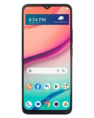 Simple Mobile K24 4G LTE Prepaid Smartphone – 64GB, Android 14, 6.56″ HD+, Black