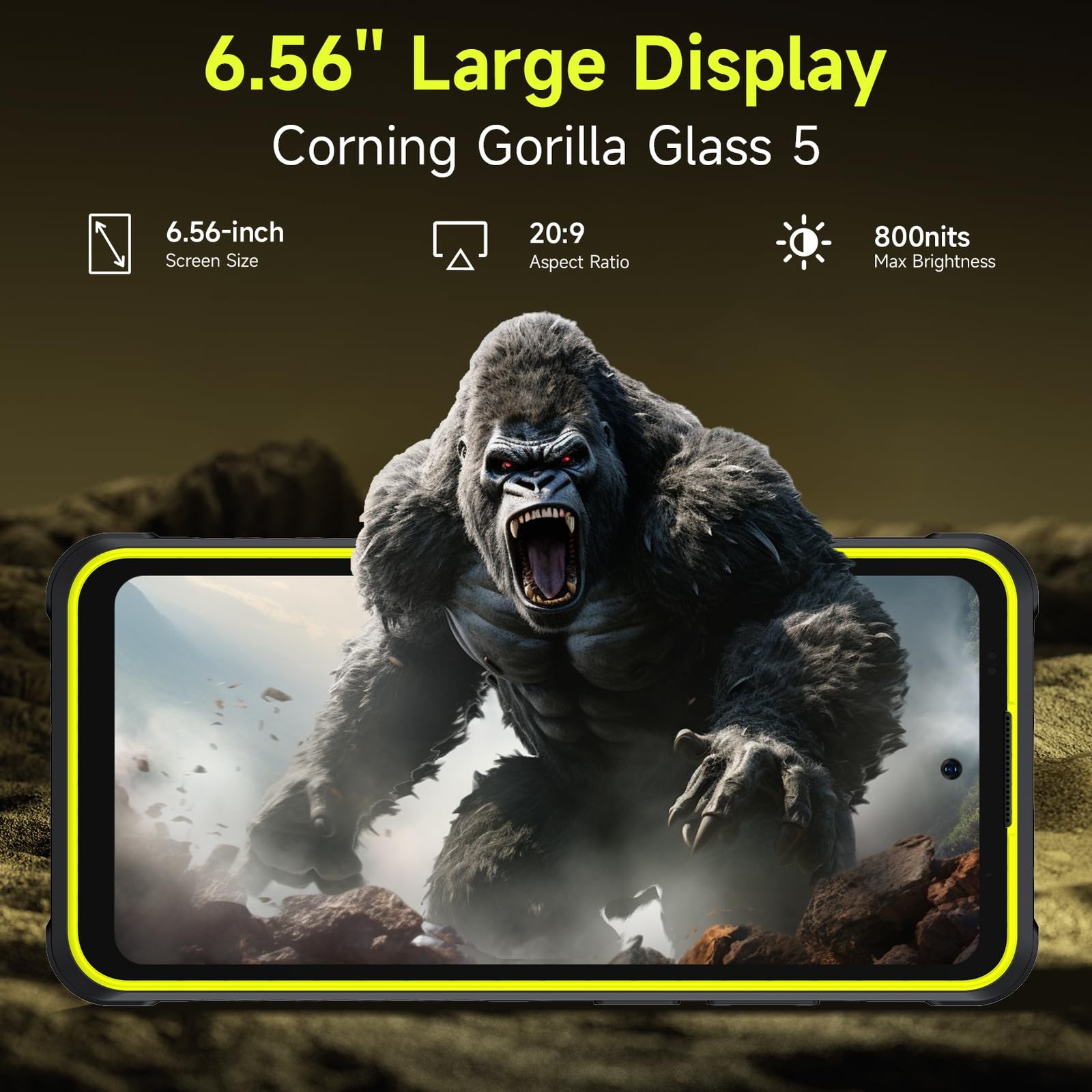Armor X31 Rugged Phone Unlocked, 12GB+128GB MTK Helio G91 Android 16, 48MP+20…