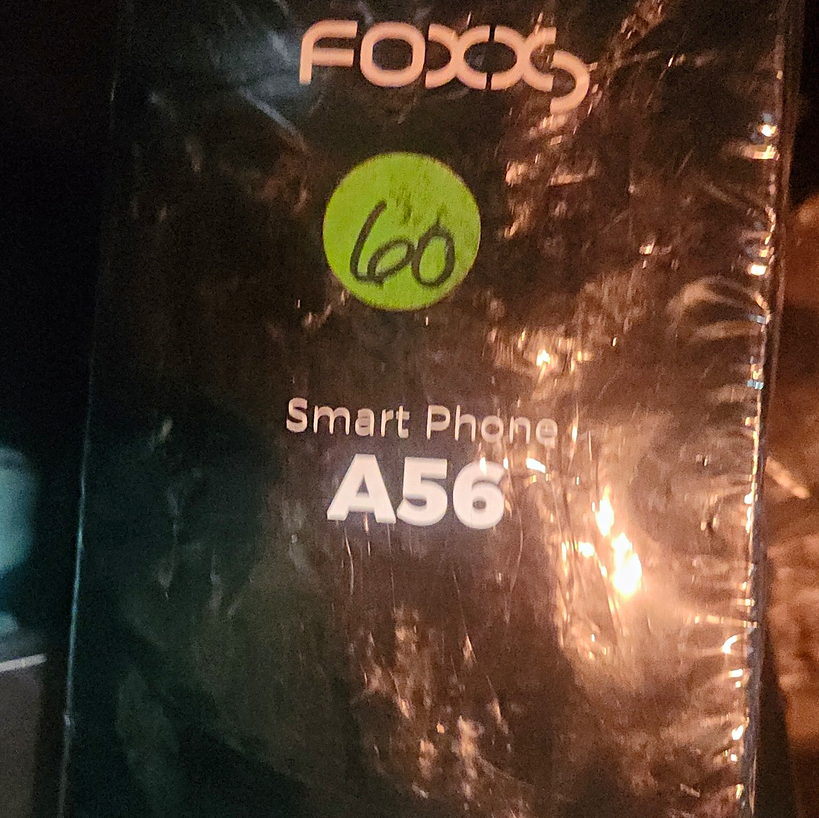 Foxx A56 Smartphone – Black – 16MB Storage Capacity