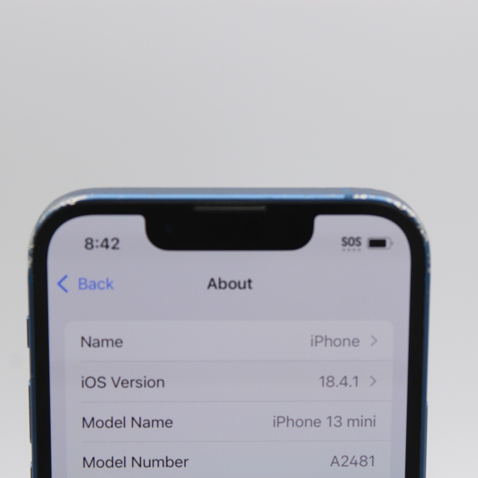 Apple iPhone 13 mini A2481 128GB Fair Condition | Blue | UNLOCKED
