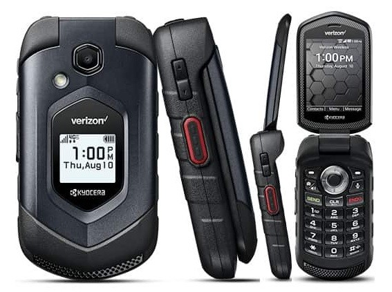 Kyocera DuraXV LTE E4610 4G LTE Verizon OR US Mobile Rugged Cell Phone-Excellent