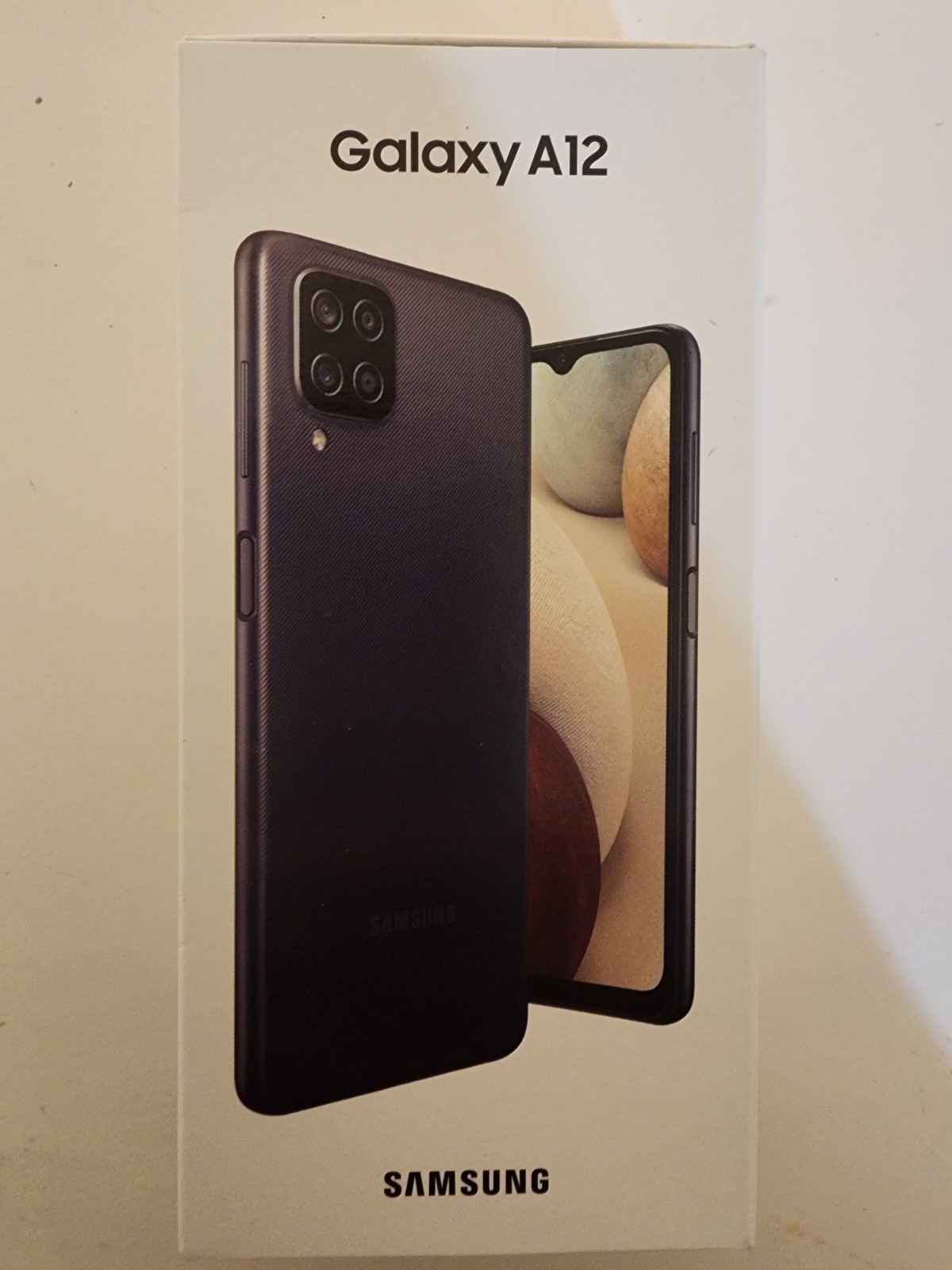 Samsung Galaxy A12 SM-A125U – 32GB – Black Factory (Unlocked) Metro by T-Mobile