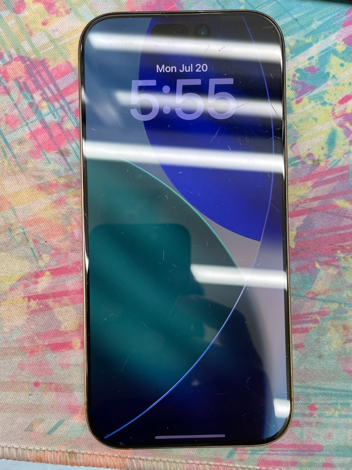 Apple iPhone 16 Pro – 128 GB – Desert Titanium (AT&T) READ