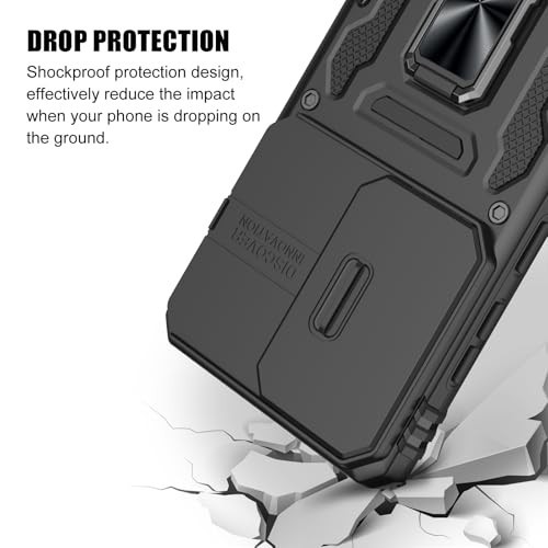 For Samsung Galaxy S26 Ultra Case w/ Military Grade Protective Cover & Kickstand