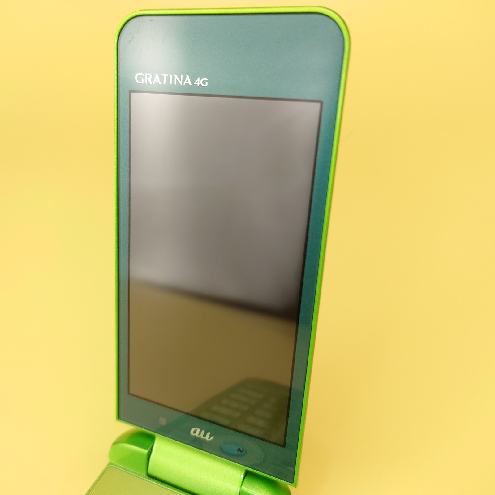 Kyocera KYF31 GRATINA 4G Unclocked Android Flip Feature Phone Green Tested