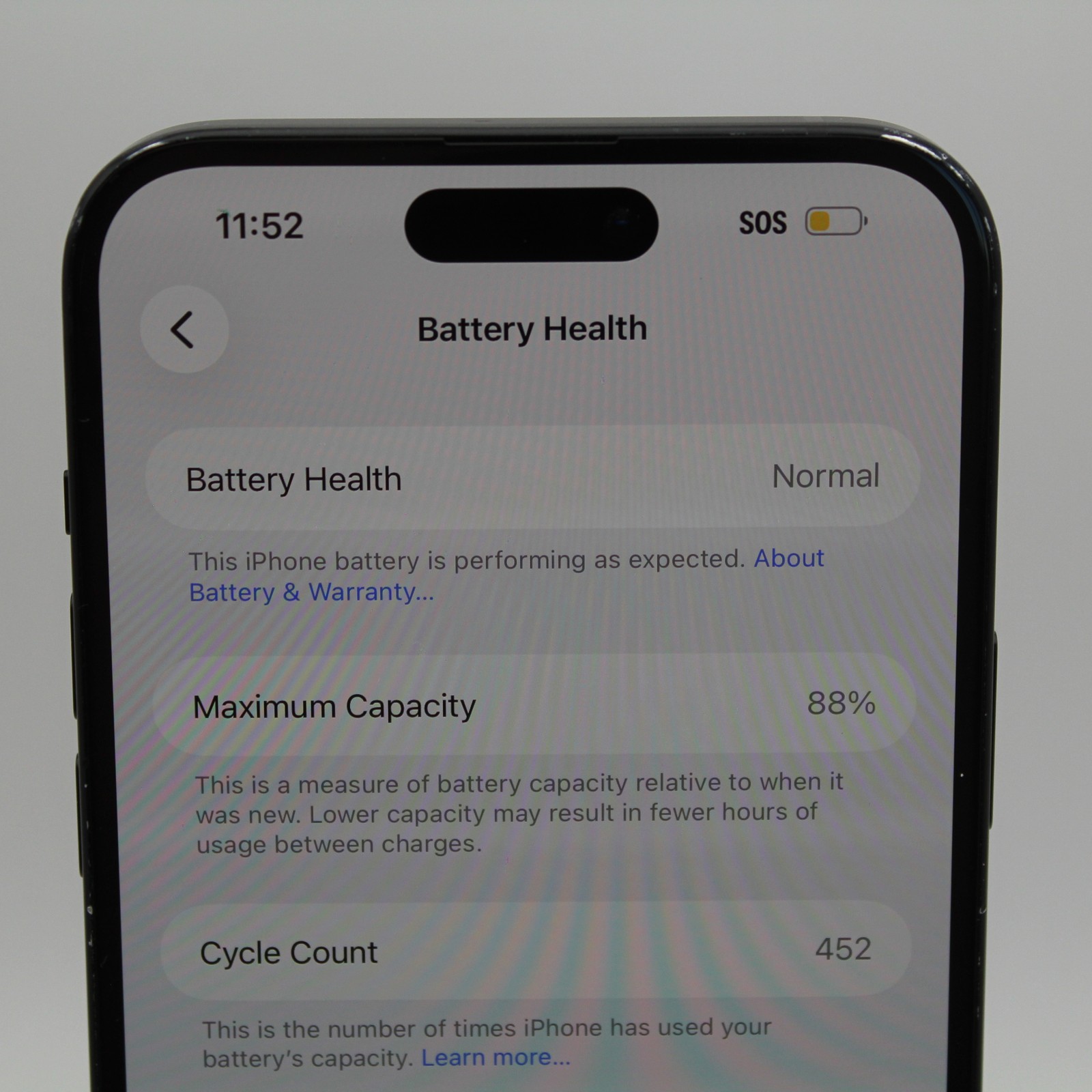 Apple iPhone 15 Plus A2847 256GB Fair Condition | Black | UNLOCKED