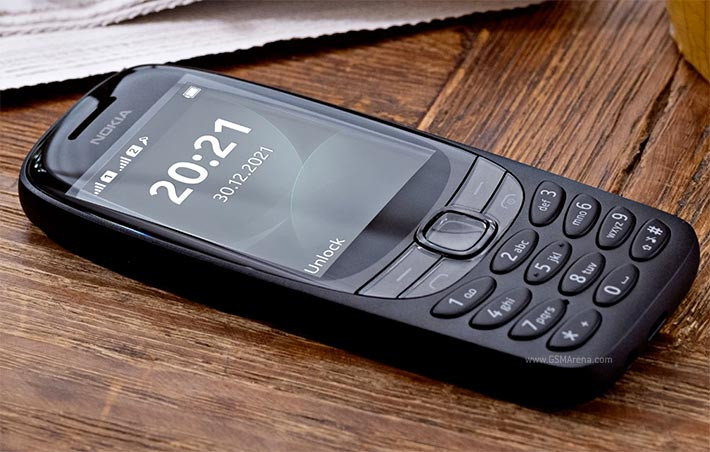 Original Nokia 6310 (2021) Cellphone 1150mAh T9 Keypad Micro-SD Slot FM Radio