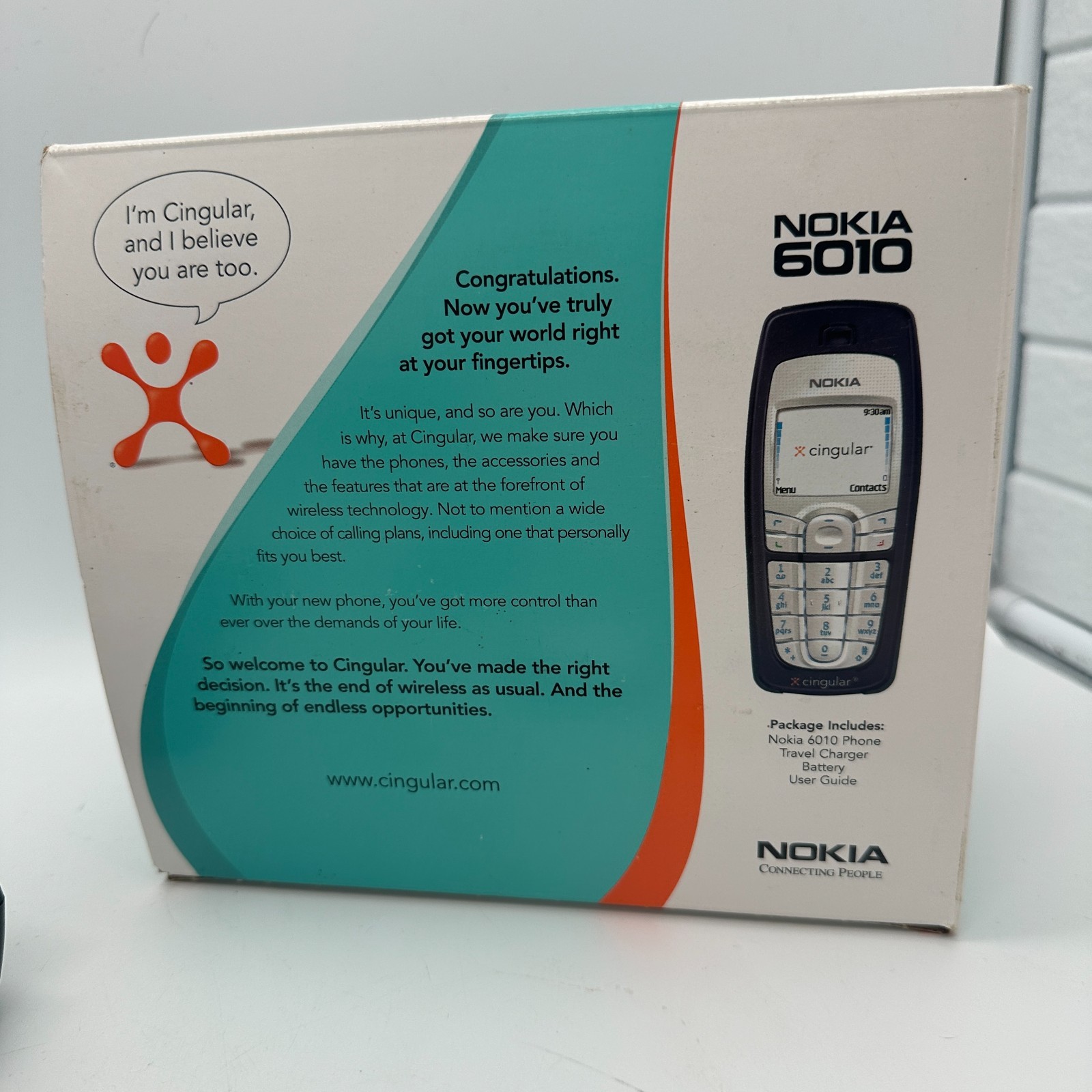 Nokia 6010 Very Rare For Collector 2 Chargers Box Manual Cingular Games Works