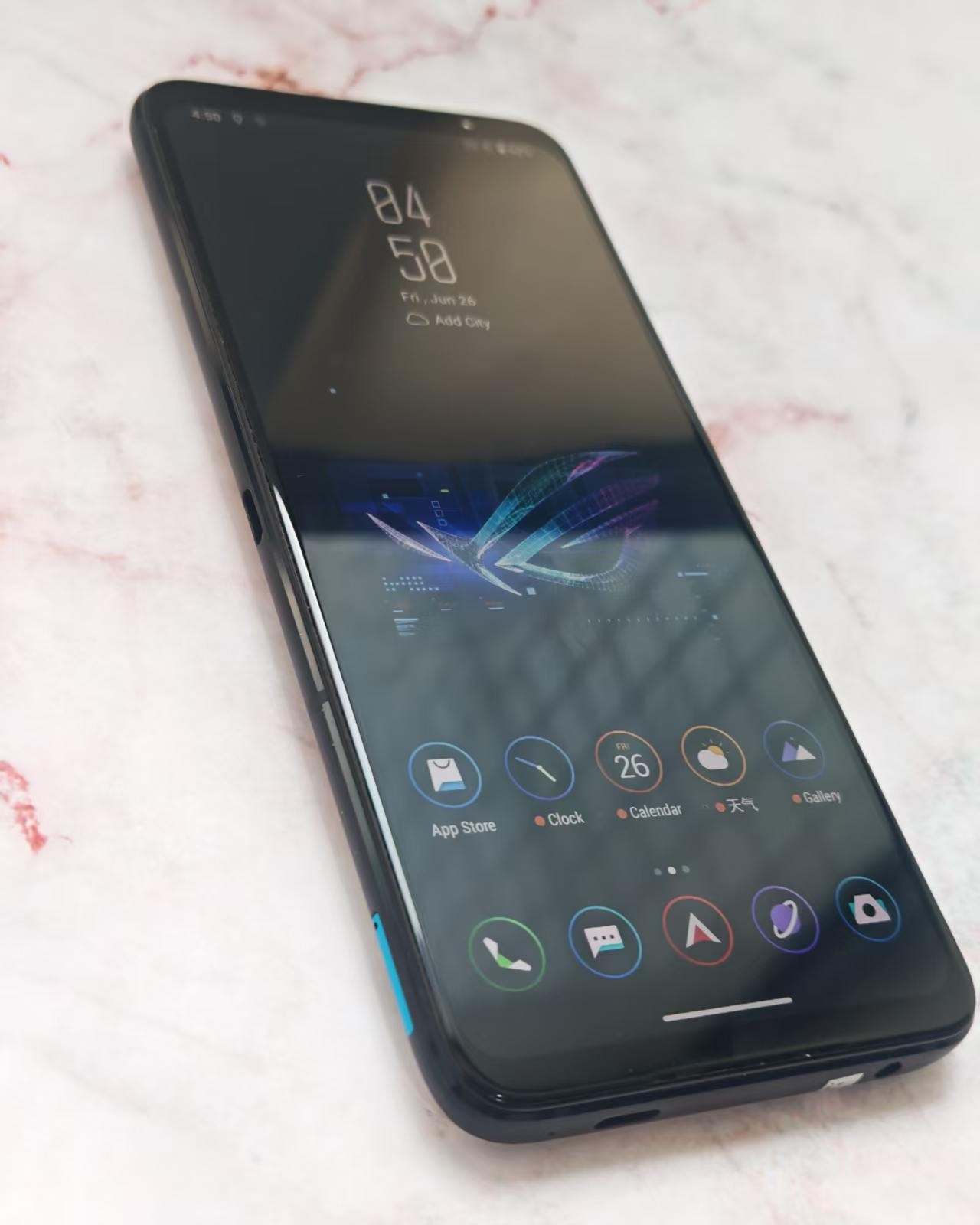 Asus ROG Phone 6 (Unlocked) 5G 256/512 GB Gaming phone Phantom Black OPEN BOX