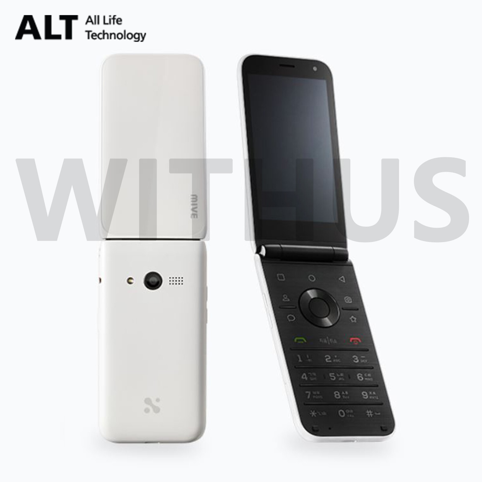 ALT MIVE Style Folder 32GB AT-M120 Unlocked LTE/3G – White