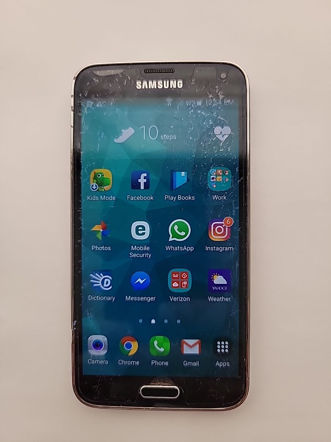Samsung Galaxy S5 SM-G900V 16GB Verizon 4G GSM Unlocked Smartphone.