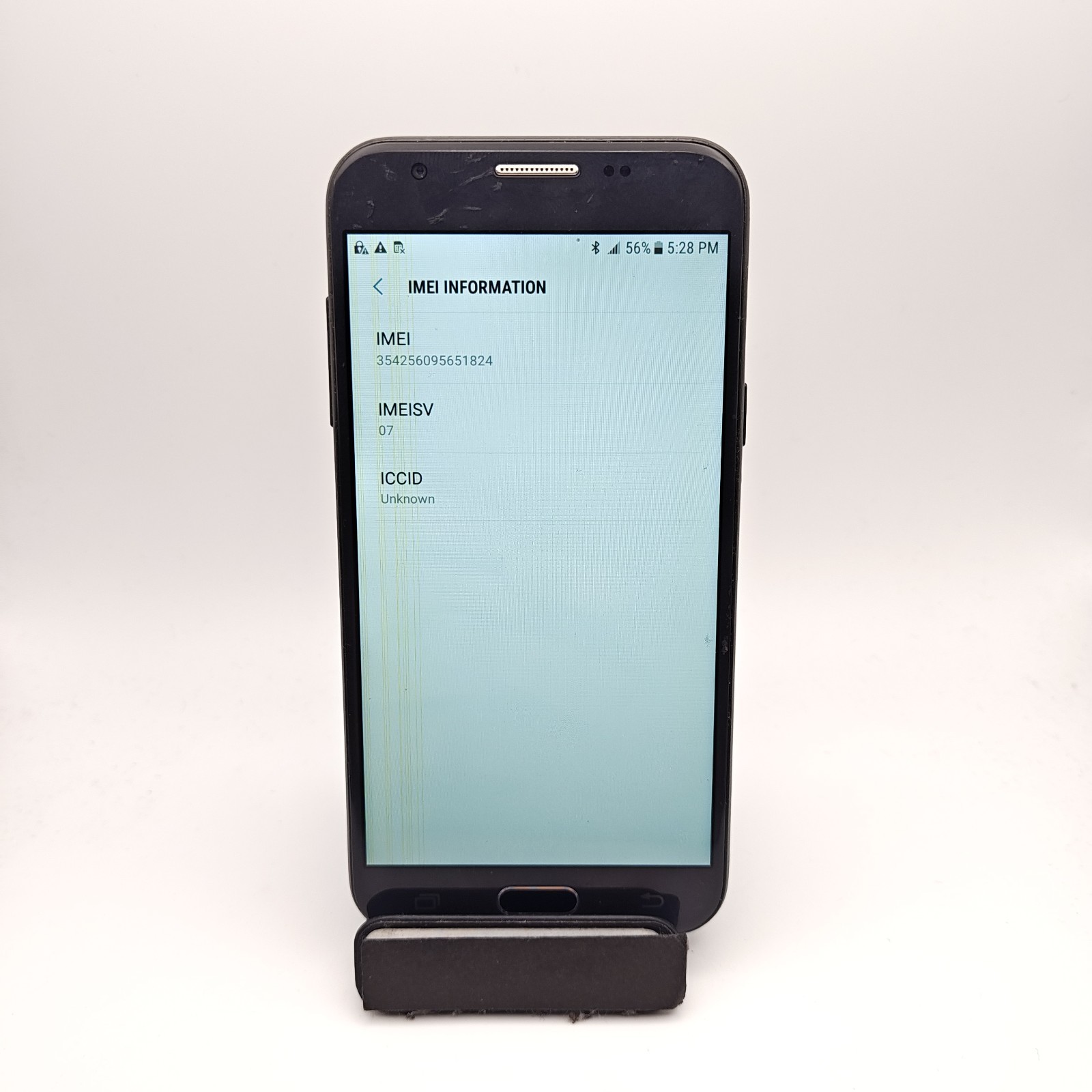 Samsung Galaxy J3 Prime J327T1 (Metro Unlocked) – 16GB Black – DAMAGED #3516
