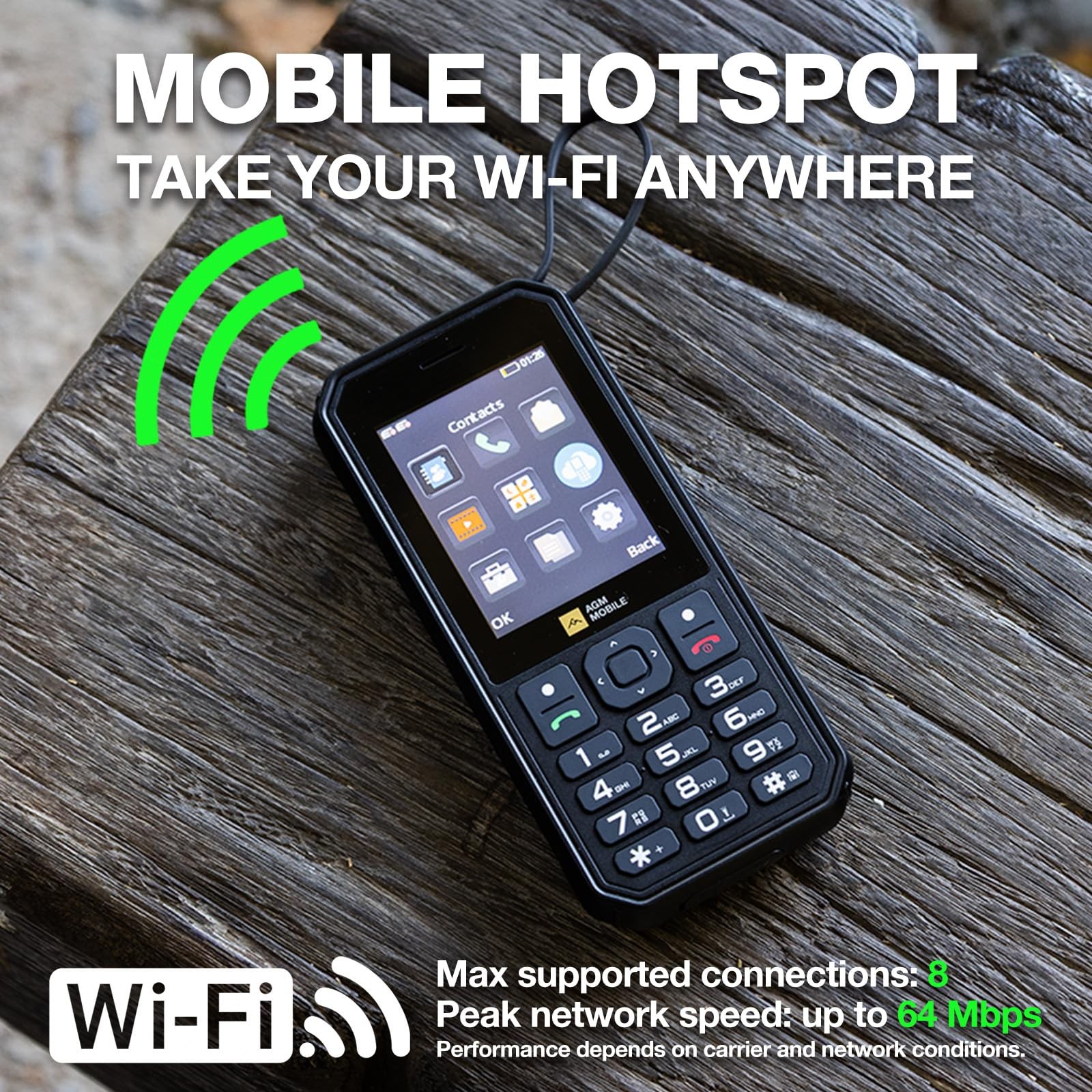 M11 Rugged Feature with Mobile Hotspot, 4G Mobile Phones, Cloud App Support, …