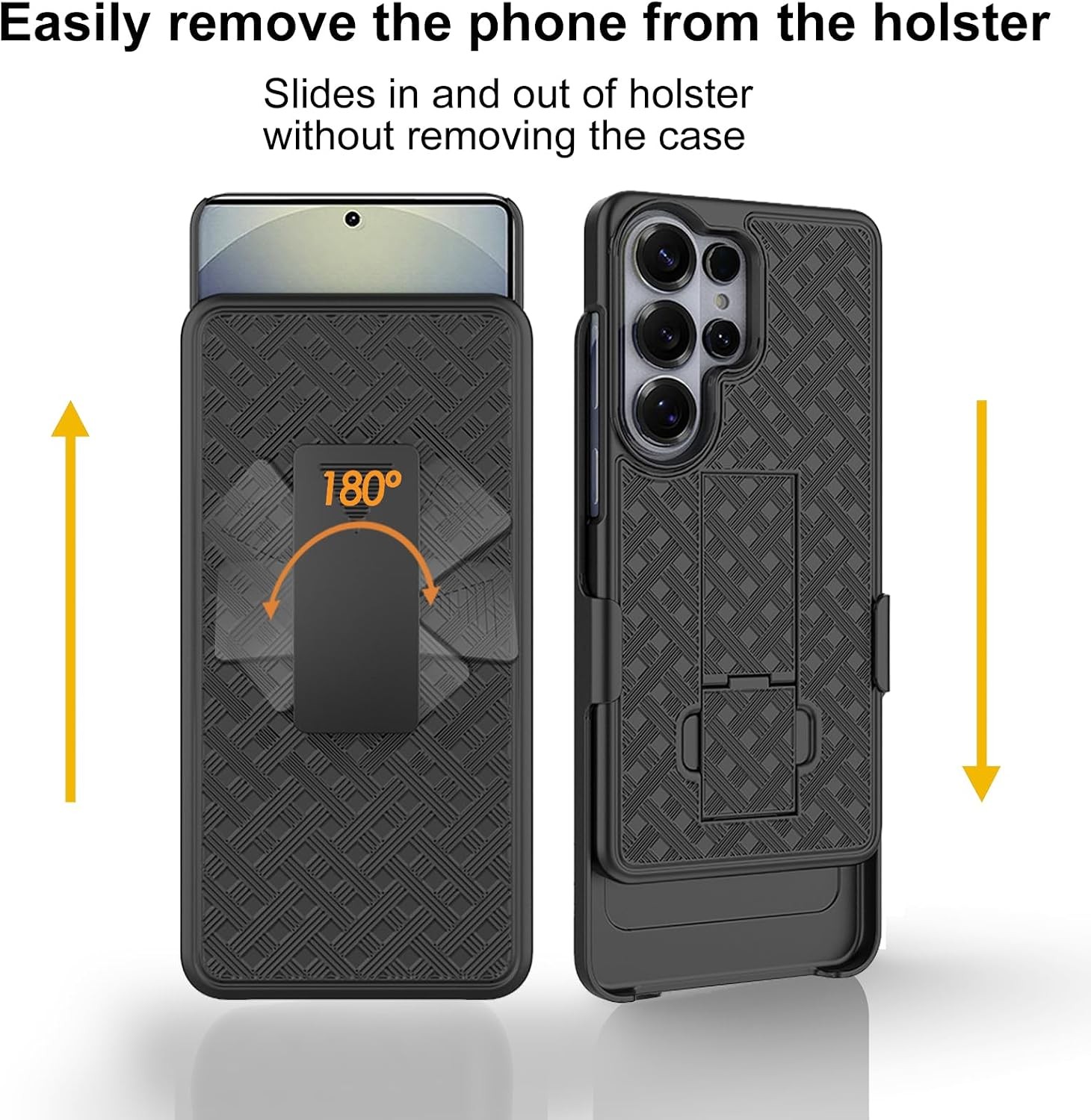 Case & Screen Protector for Samsung Galaxy S26 Ultra Slim Shockproof Holster