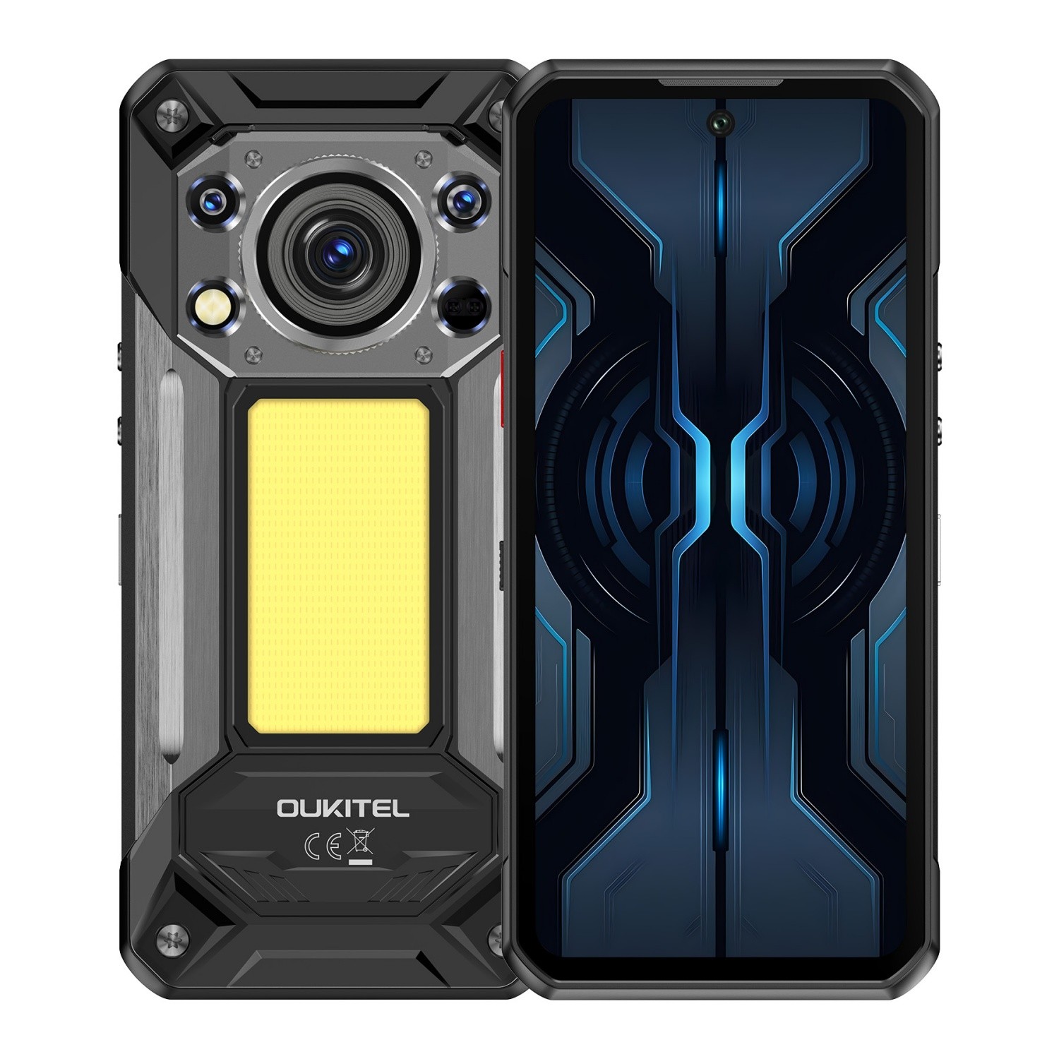 OUKITEL WP500 5G Rugged Phone 36GB+1TB 6.78” FHD+ Display 10000mAh Android 16