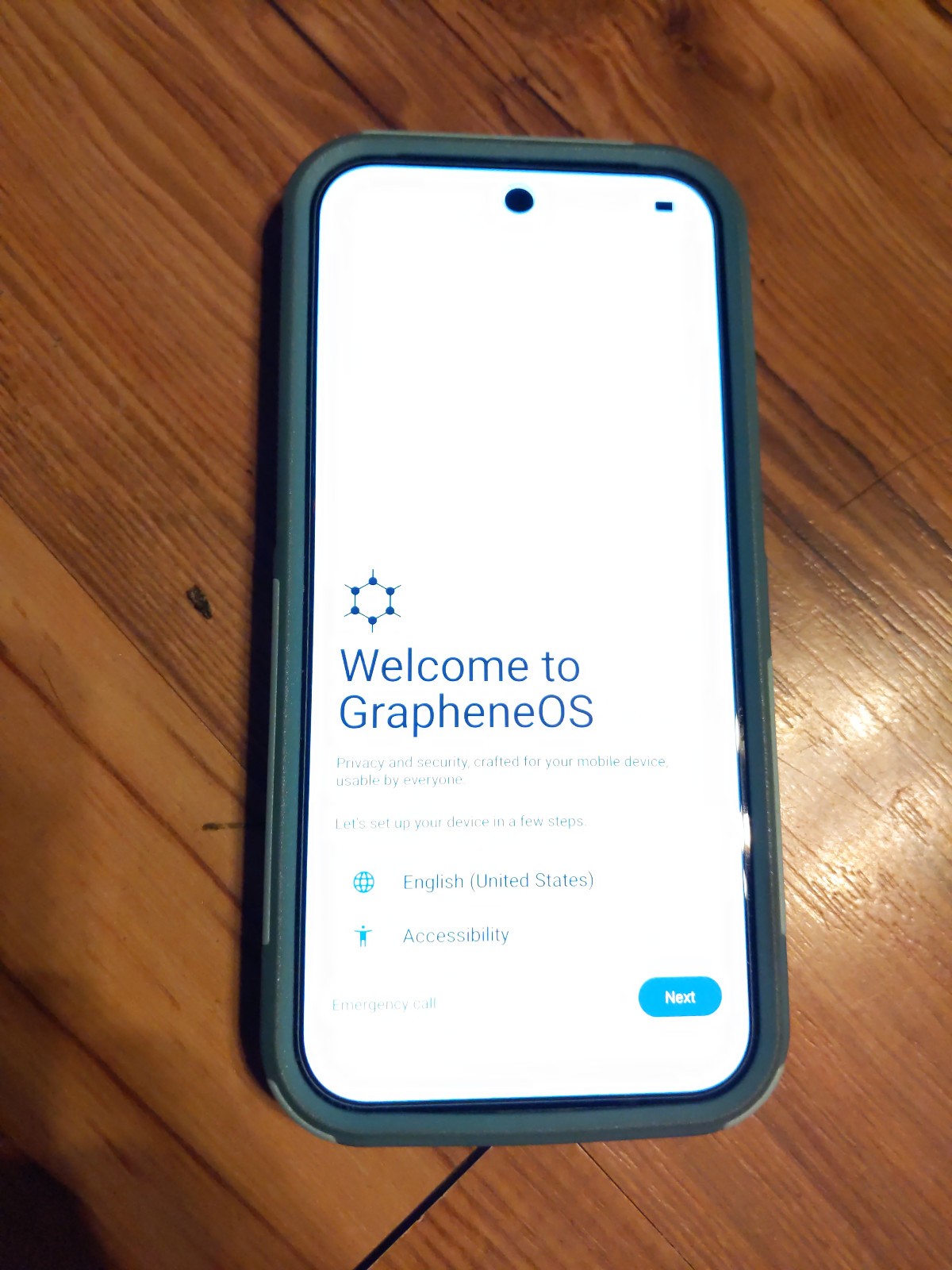 Degoogled Pixel 10 Pro 128GB Obsidian GrapheneOS Lightly Used