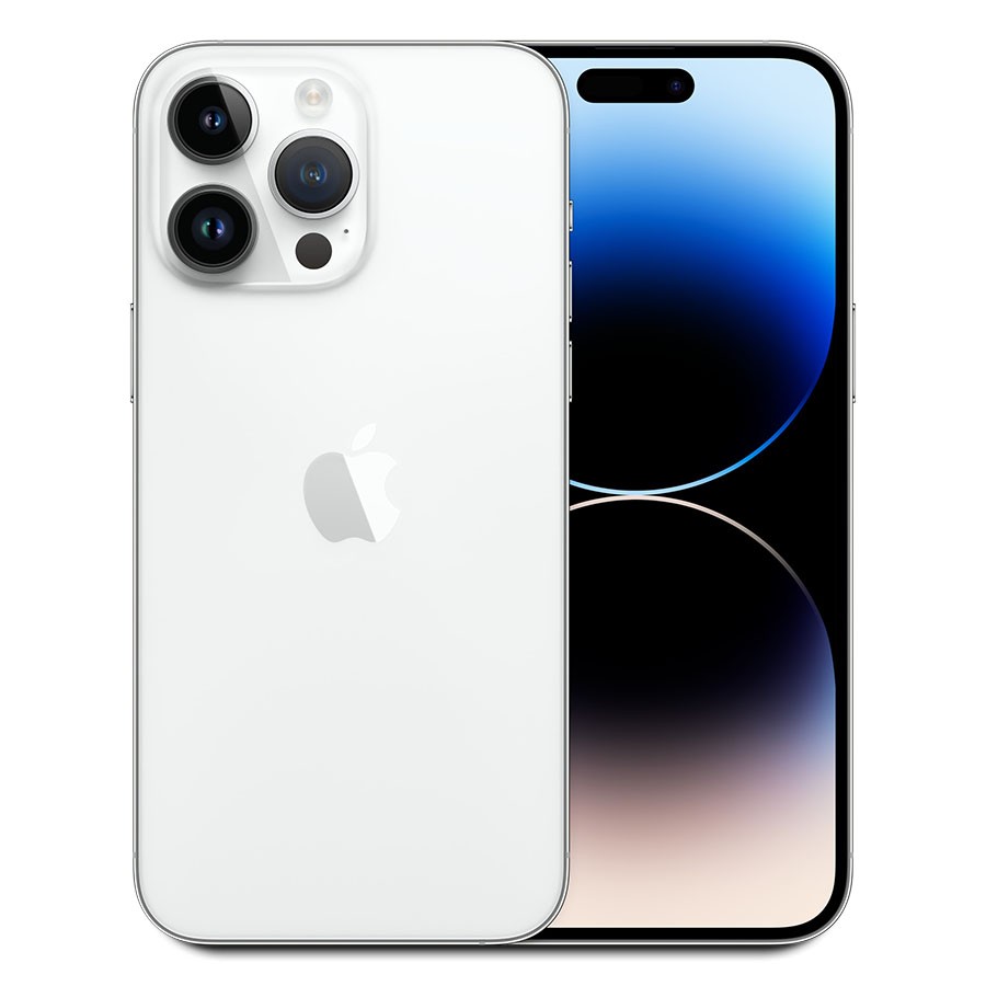 Apple iPhone 14 Pro Max 256GB Unlocked 6.7″ – (Silver) A2651 w/1 Year Warranty