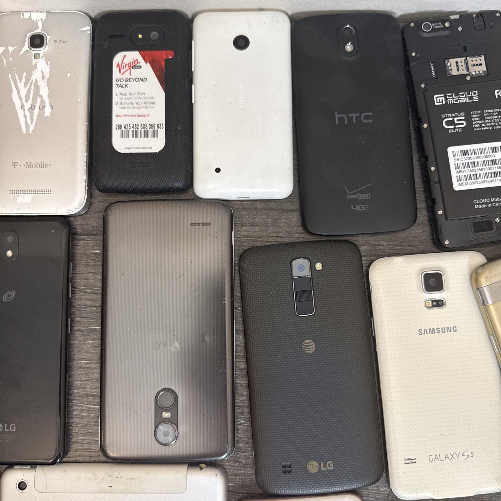 Large Lot of Mixed Smartphones & Tablets – Repair/Parts – Bulk Sale – As Is