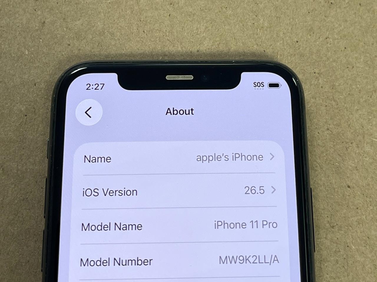 APPLE IPHONE 11 PRO 256GB MIDNIGHT GREEN (AT&T) USED.
