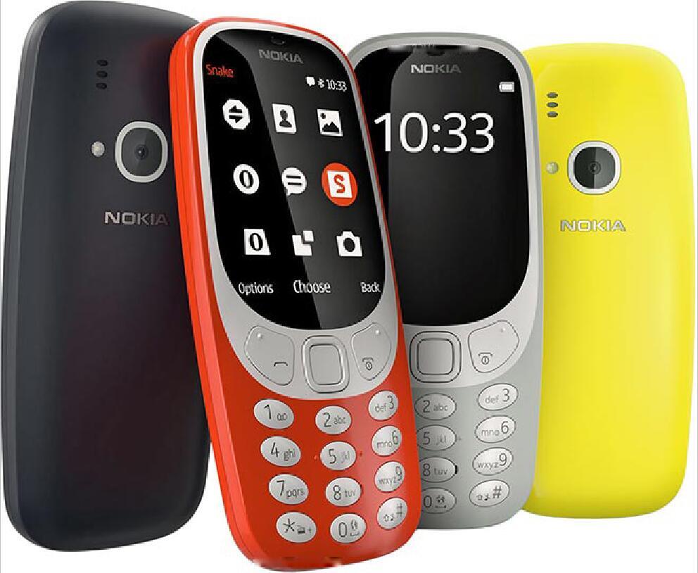 Original Unlocked Nokia 3310 (2017) Dual SIM 2G 2.0MP Phone 2.4″