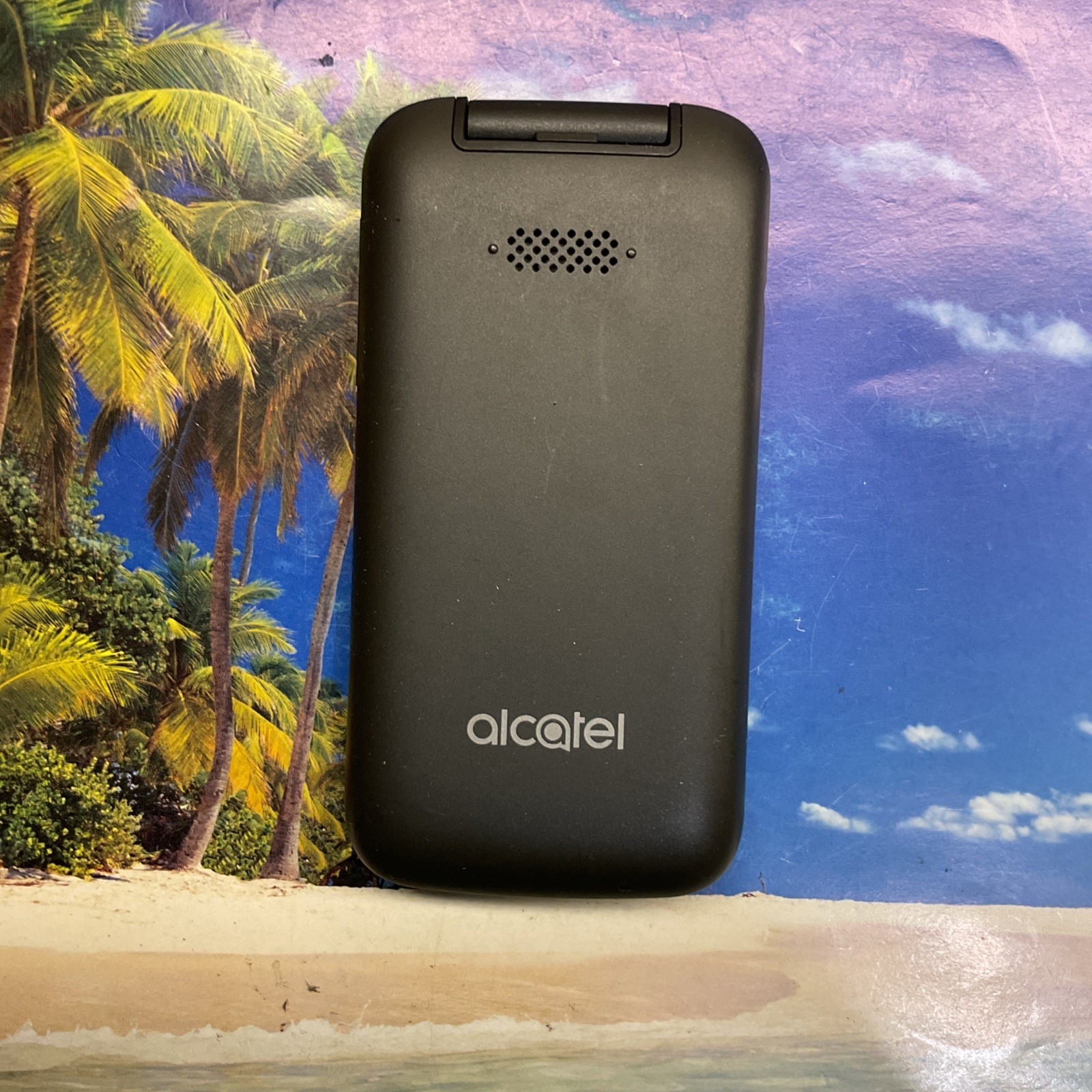 Alcatel SmartFlip 4052R – Gray and Black ( AT&T ) 4G VoLTE Flip Smartphone