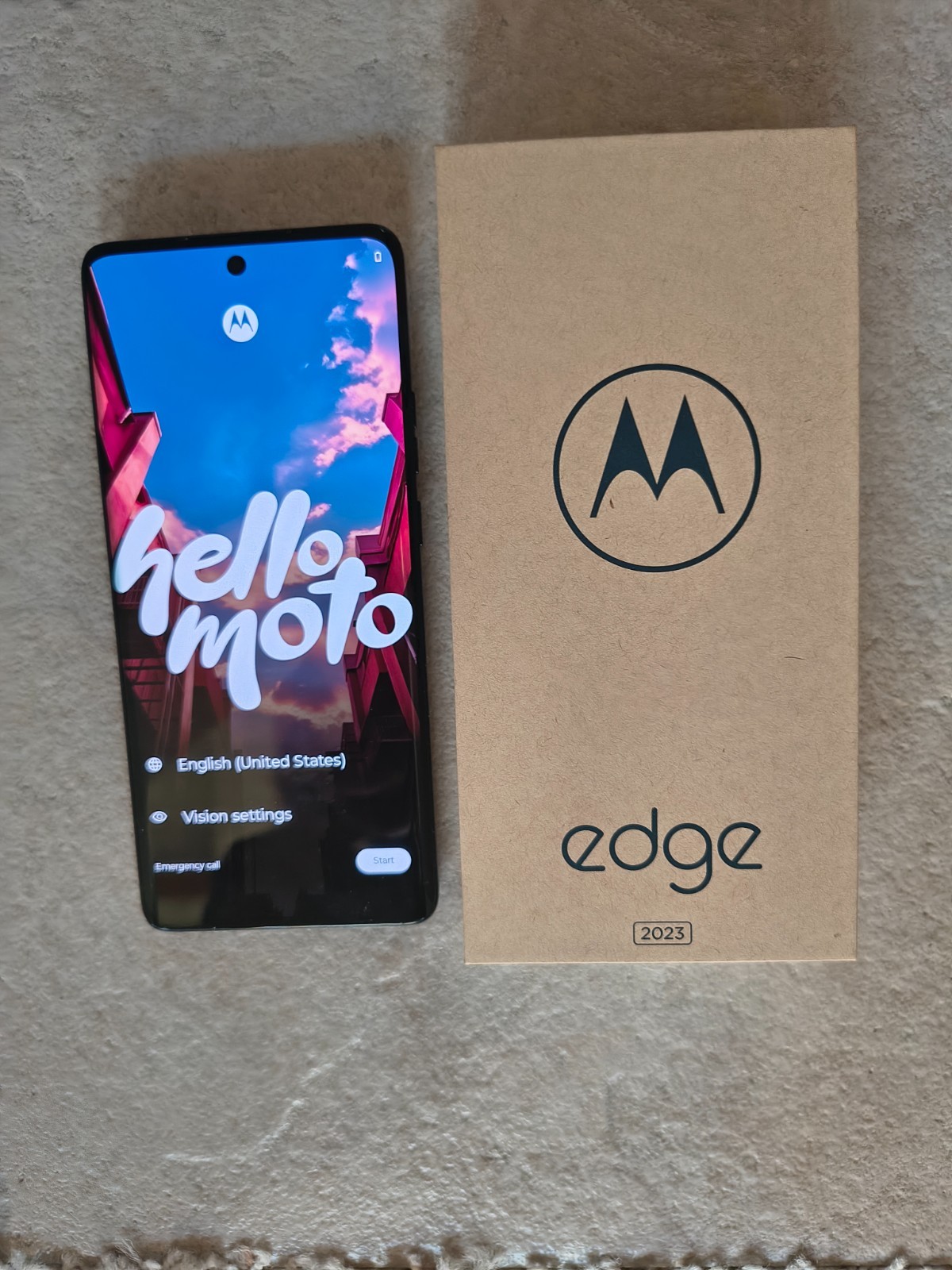 Motorola edge 2023 – 256GB – Eclipse Black (Unlocked)XT2305-1