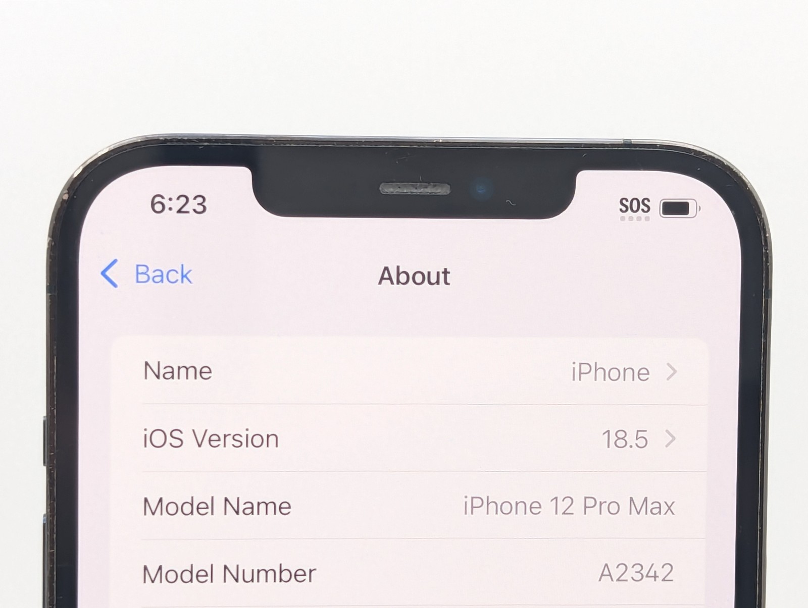 Apple iPhone 12 Pro Max A2342 128GB Fair Condition | Pacific Blue | UNLOCKED