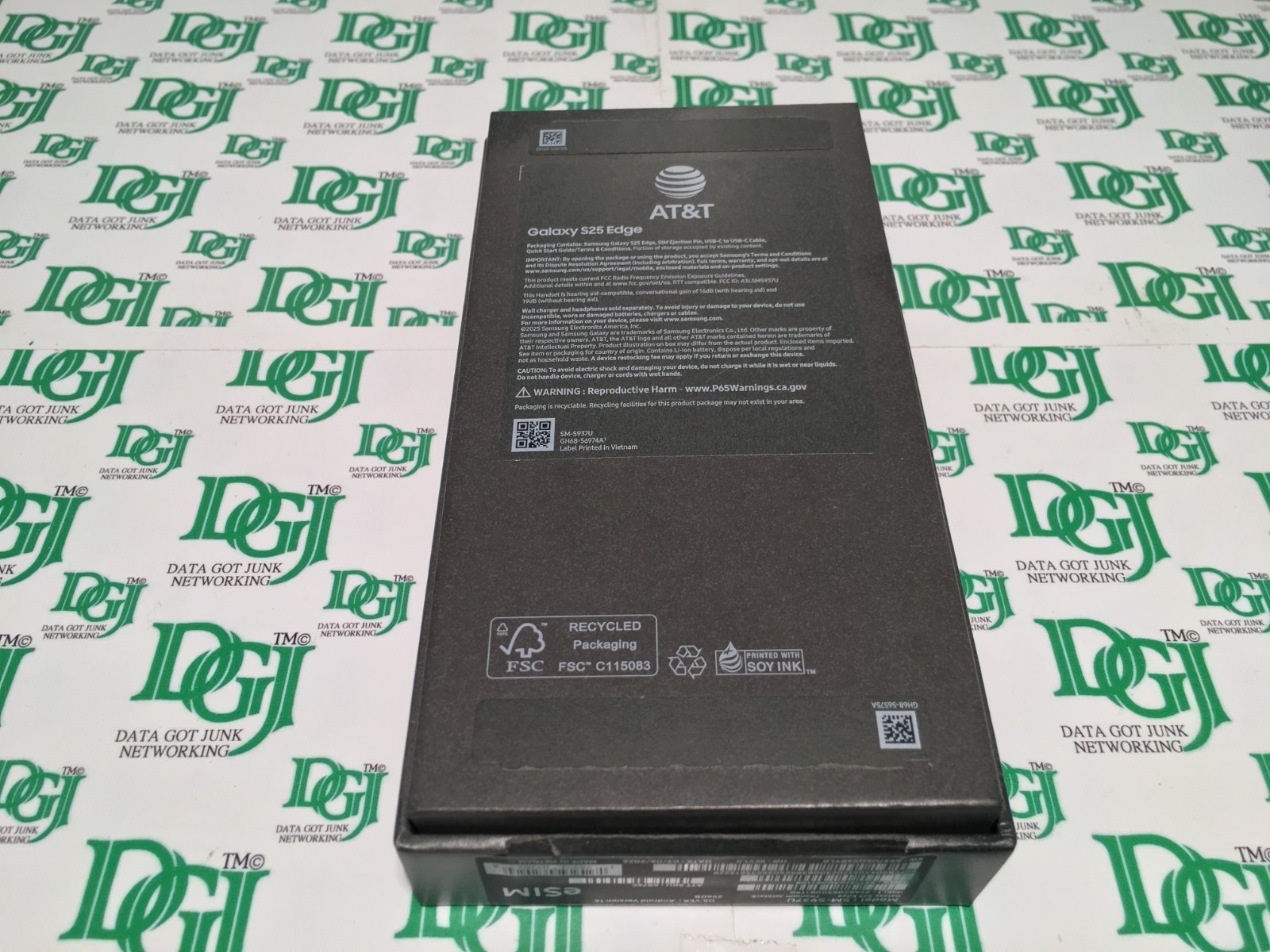 Samsung Galaxy S25 Edge – 256 GB – Titanium Jetblack (AT&T)