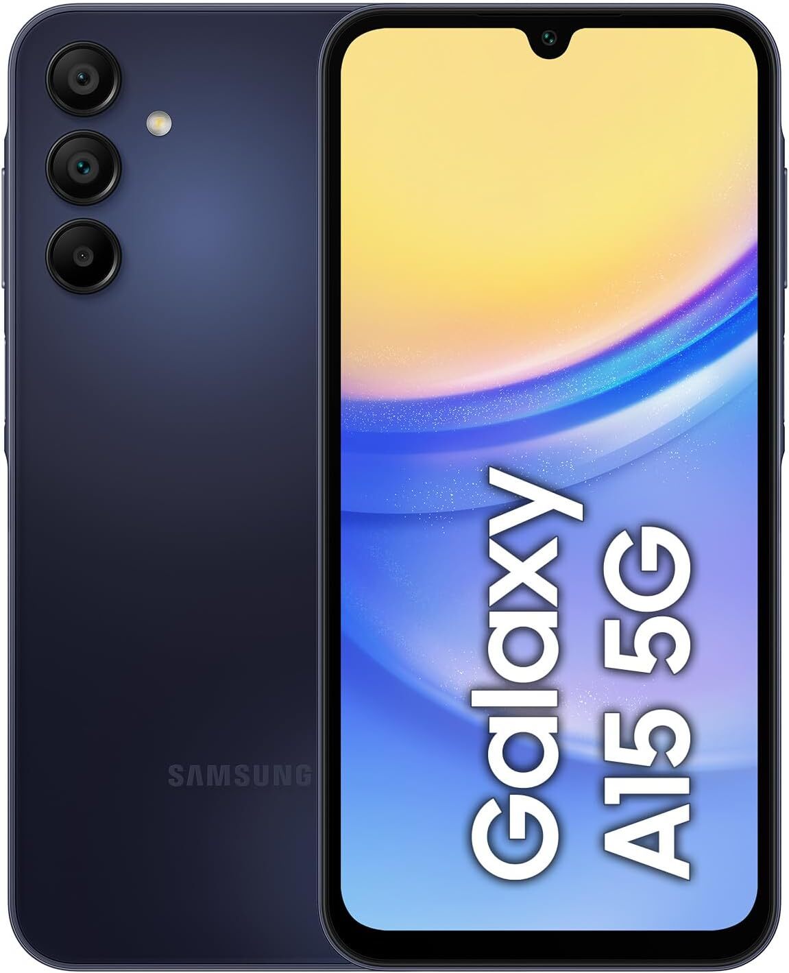 For Cricket Only ✨ Samsung Galaxy A15 SM-A156U Blue Black 64GB 6.5in – FLAWLESS