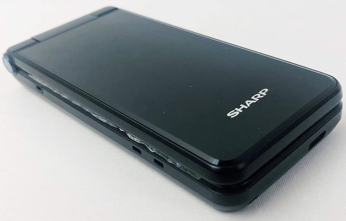 SHARP AQUOS KEITAI BLACK SH-N01 Android Flip Phone Unlocked 601SH NEW JAPAN