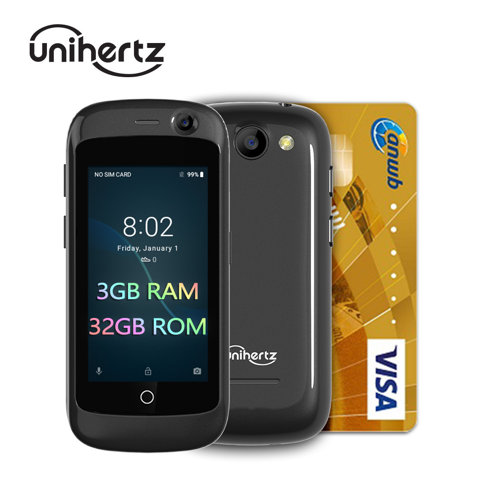 Unihertz Jelly Pro, Smallest 4G Android phone with 2.45” Display, 32gb, 60.4g