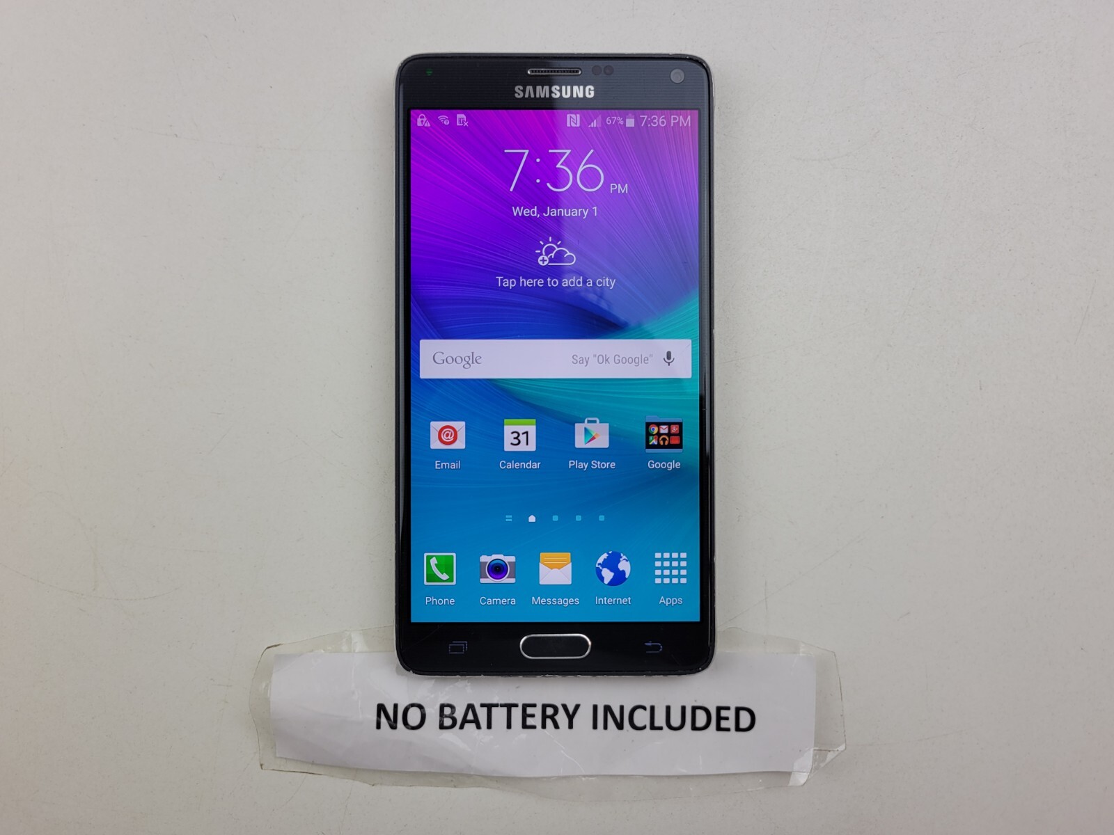 Samsung Galaxy Note 4 (SM-N910A) 32GB (AT&T) Smartphone – Clean IMEI – H0850