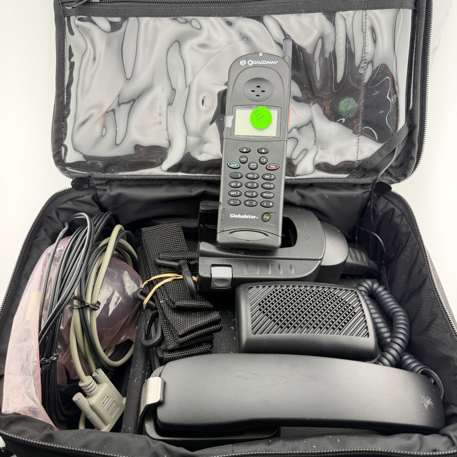 Qualcomm Globalstar GSP-1600 Tri-Mode Portable Satellite Phone With Accessories