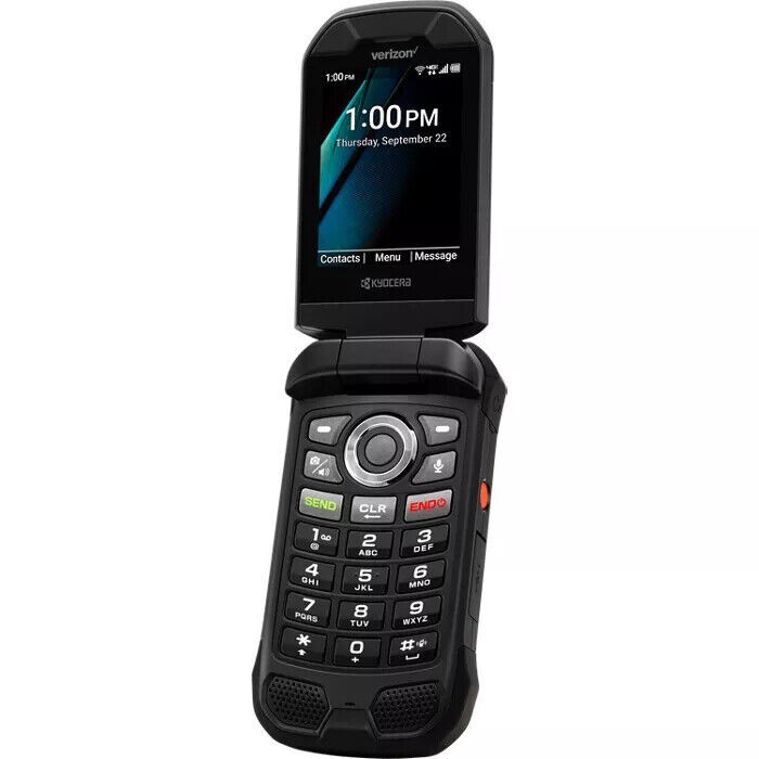 Kyocera DuraXV Extreme+ PLUS E4811 Verizon Unlocked Rugged 4G LTE Flip Phone OB