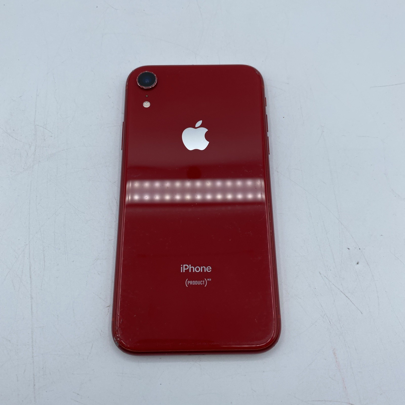 Apple iPhone XR (PRODUCT)RED 128GB Powers On For Part or Repair Locked READ DESC