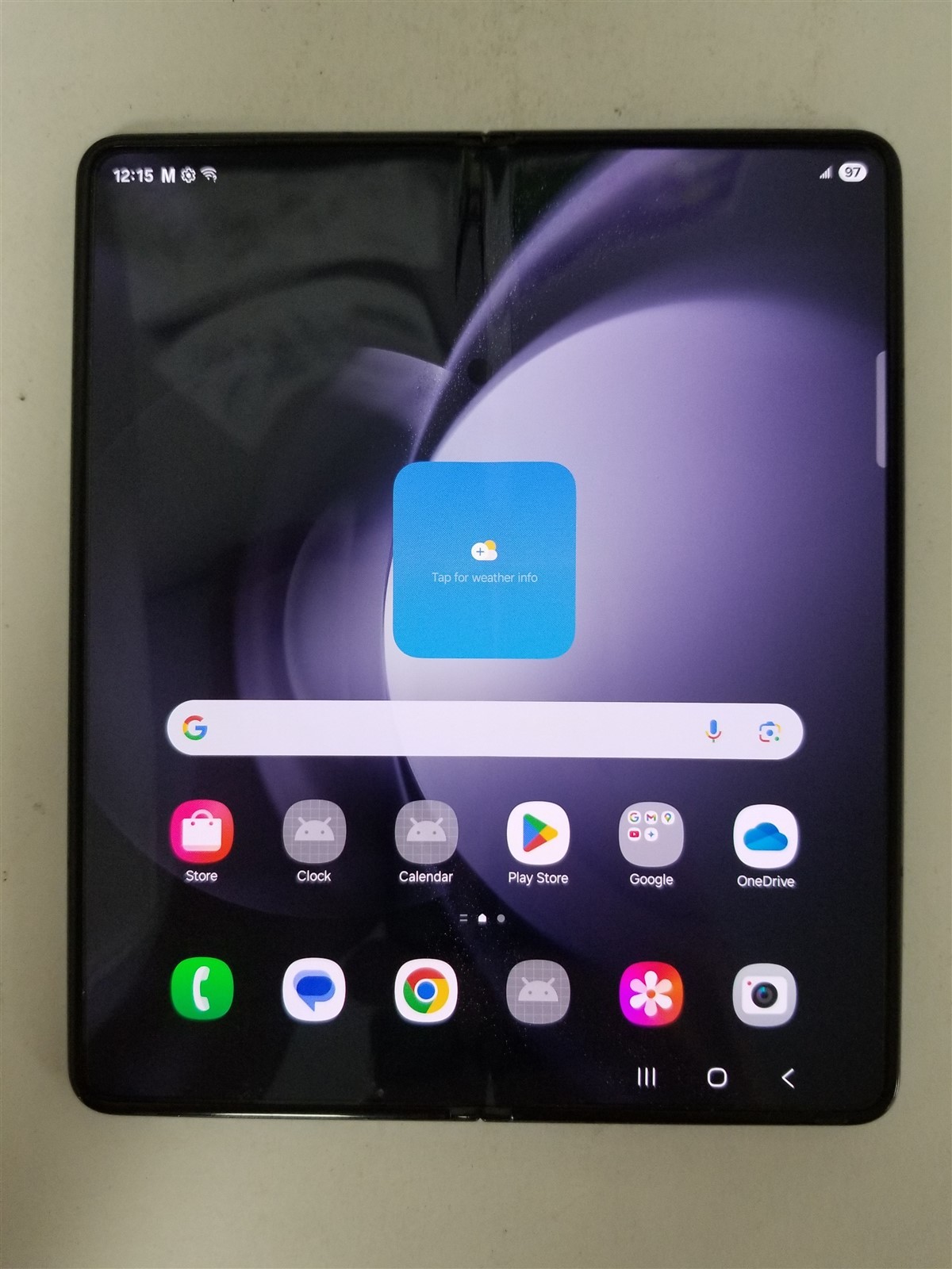 Samsung Galaxy Z Fold5 256GB Black SM-F946U (T-Mobile) Discounted zW3037