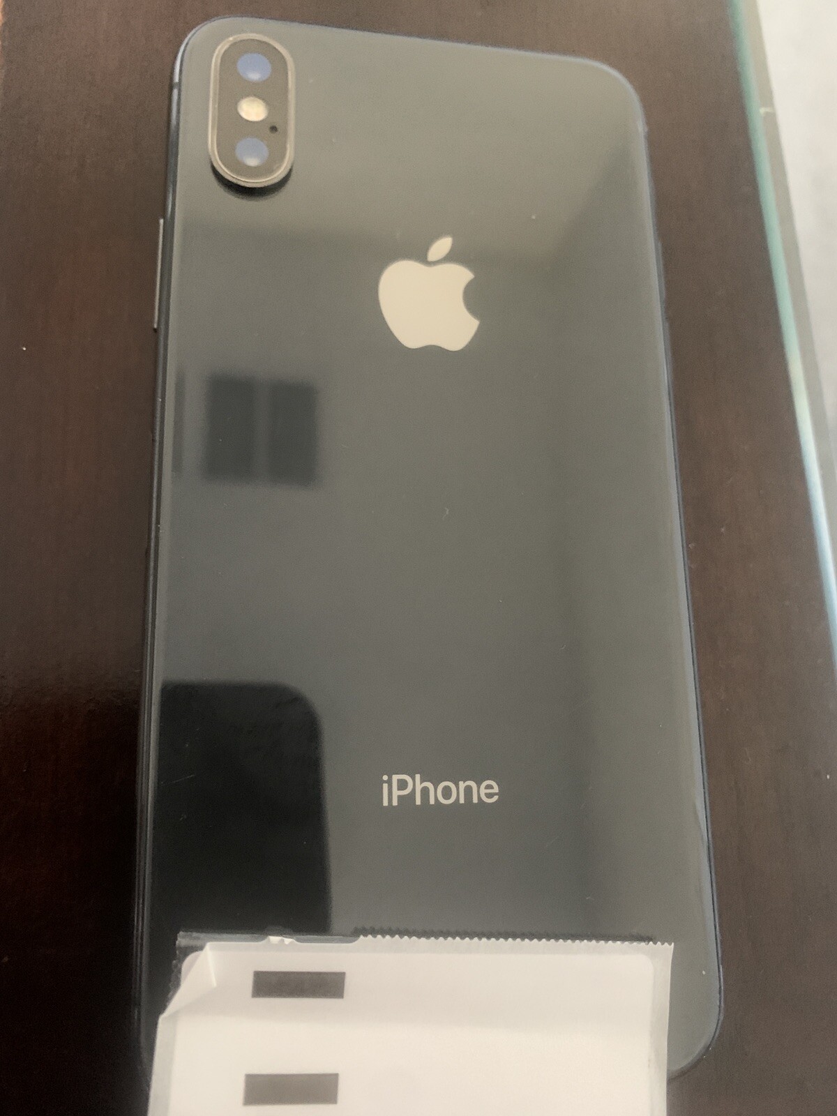 Apple iPhone X – 64GB – Space Gray (Unlocked) A1865 (CDMA + GSM)