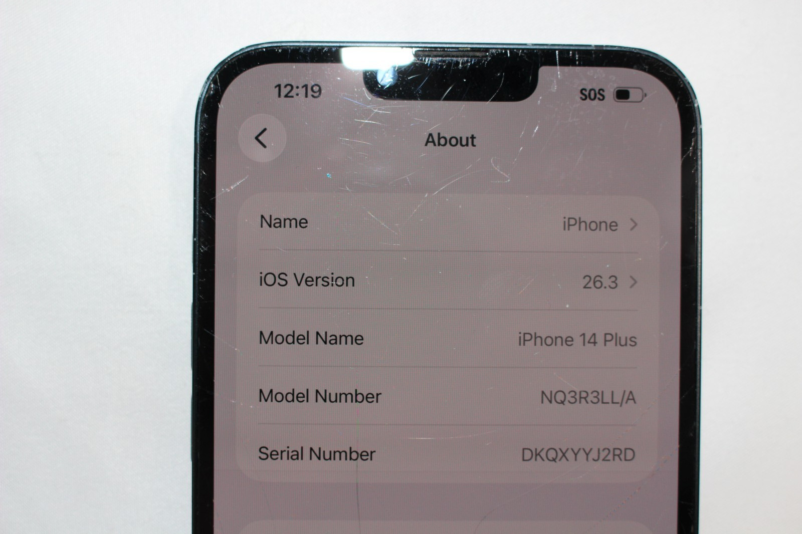 Apple iPhone 14 Plus 128GB- AS IS/FOR PARTS- READ!
