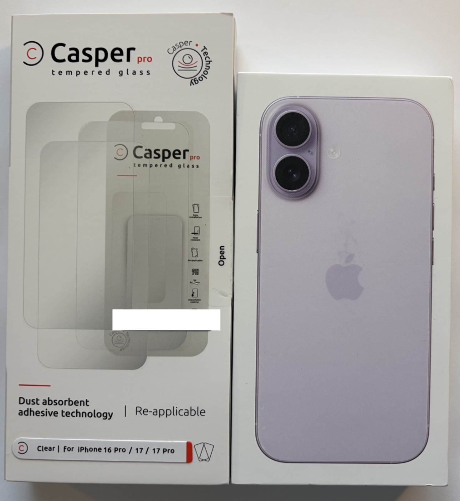 Apple iPhone 17 256GB Lavender Purple Factory Unlocked A3258 5G mmWave Bundle