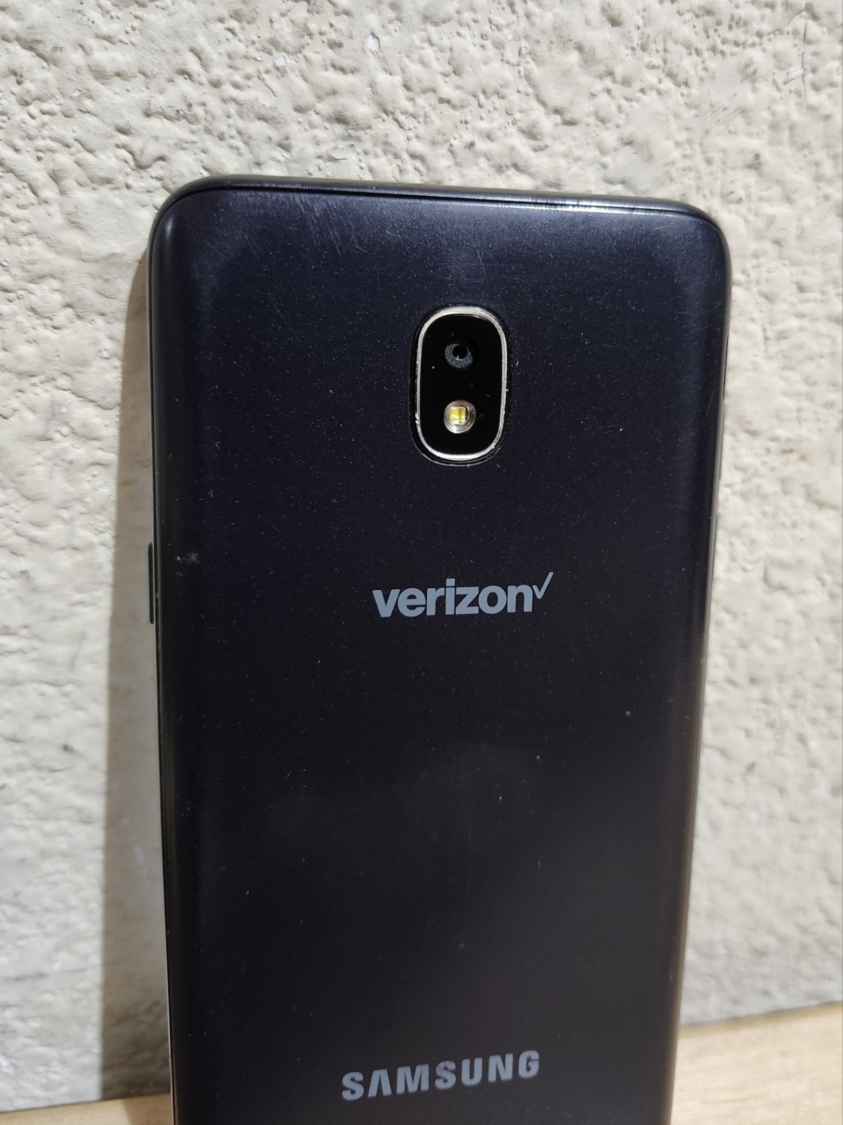 SAMSUNG GALAXY J3V 16 GB BLACK VERIZON WIRELESS GOOD CONDITION TESTED WORKING