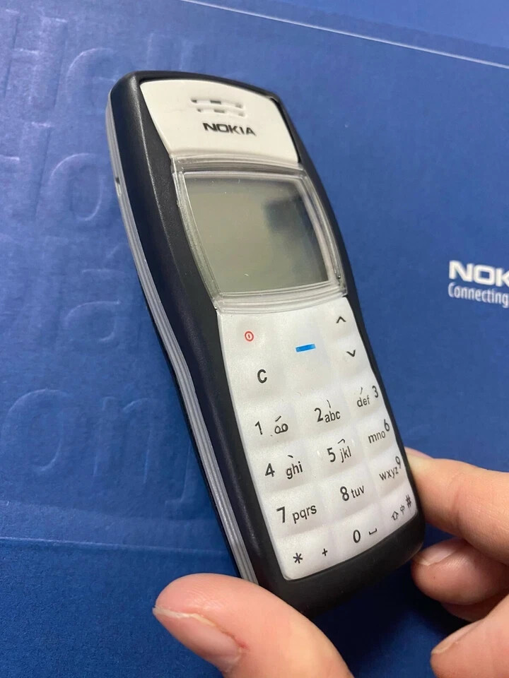 NOKIA 1100 Mobile Phone unlocked Classic game GSM Old Cellphones