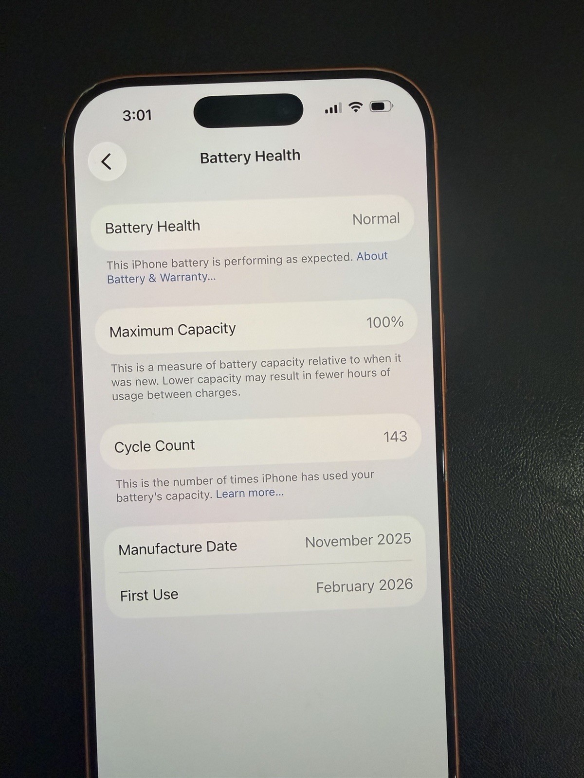 Apple iPhone 17 Pro – 256GB Orange Verizon – Good condition