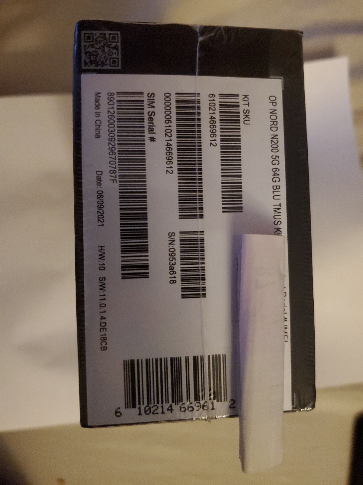 OnePlus Nord N200 5G 64GB (Metro-by Tmobile) Quantum Blue 6.49″ Phone New Sealed