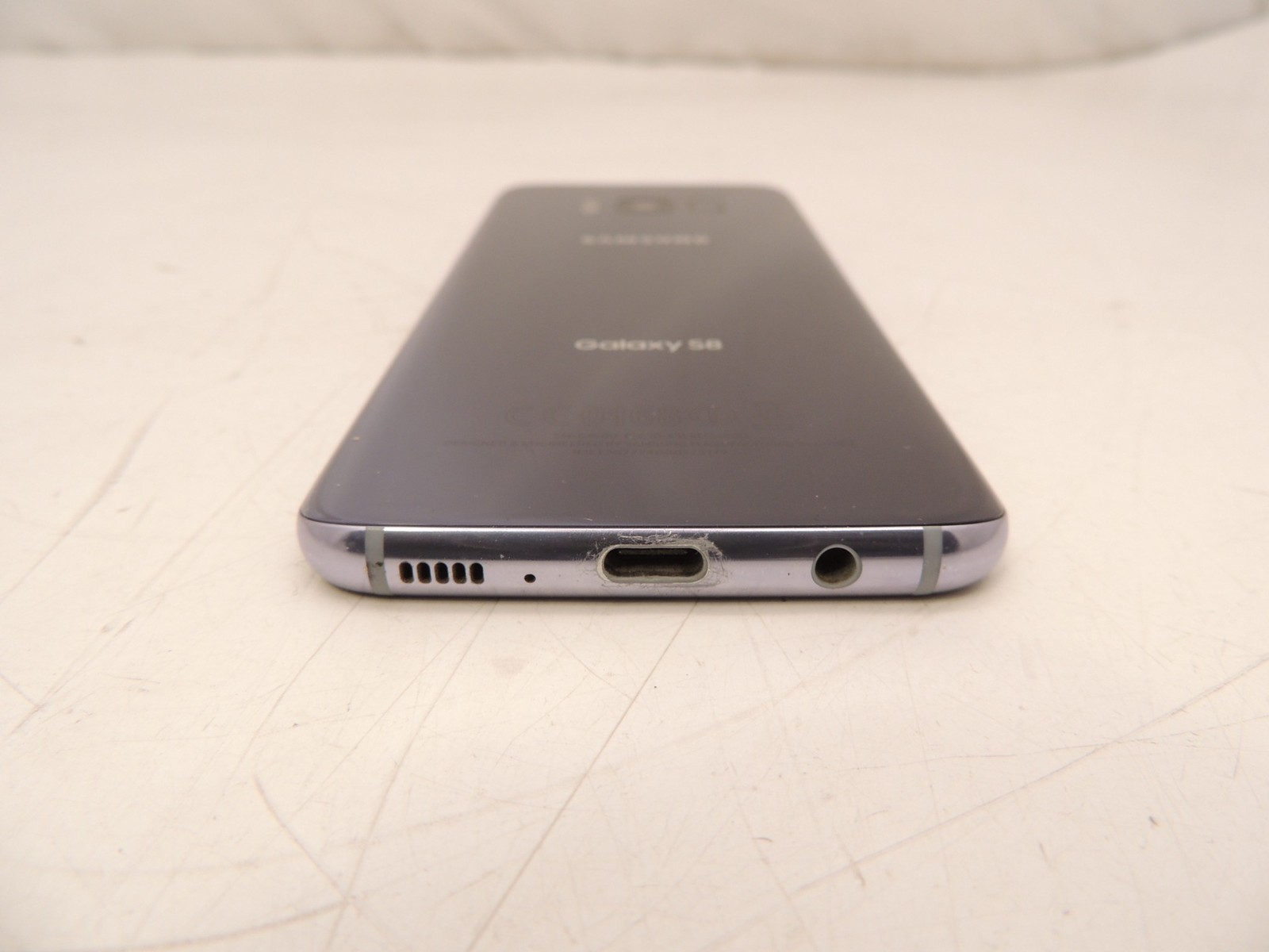 Samsung Galaxy S8 SM-G950U 5.8″ Violet Gray 64GB 4G LTE AT&T Phone Clean ESN