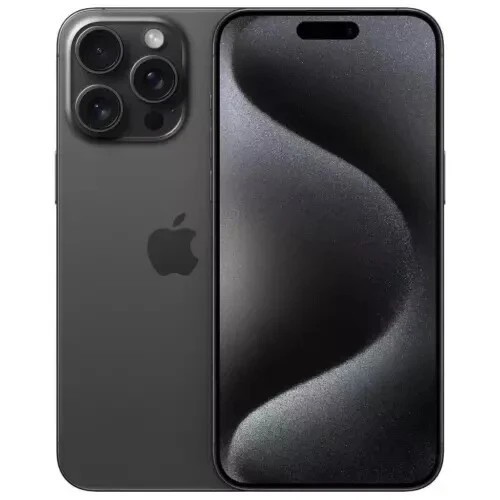 open box Apple iPhone 15 Pro MAX 1 TB Black titanium color Unlocked